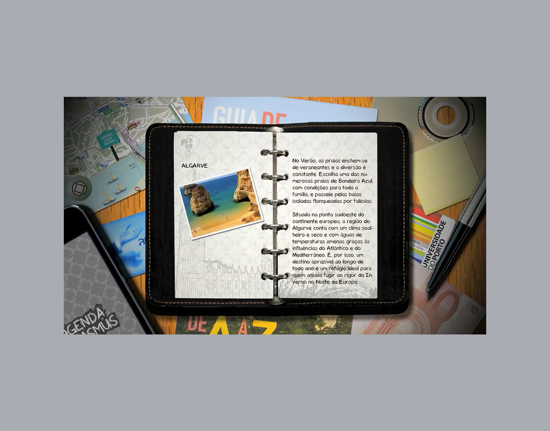 Graphic Design Project for TVU "Erasmus Planner"Graphic Design for TVU