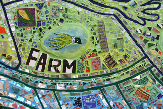Emmaus Mosaic Project With Isaiah Zagar