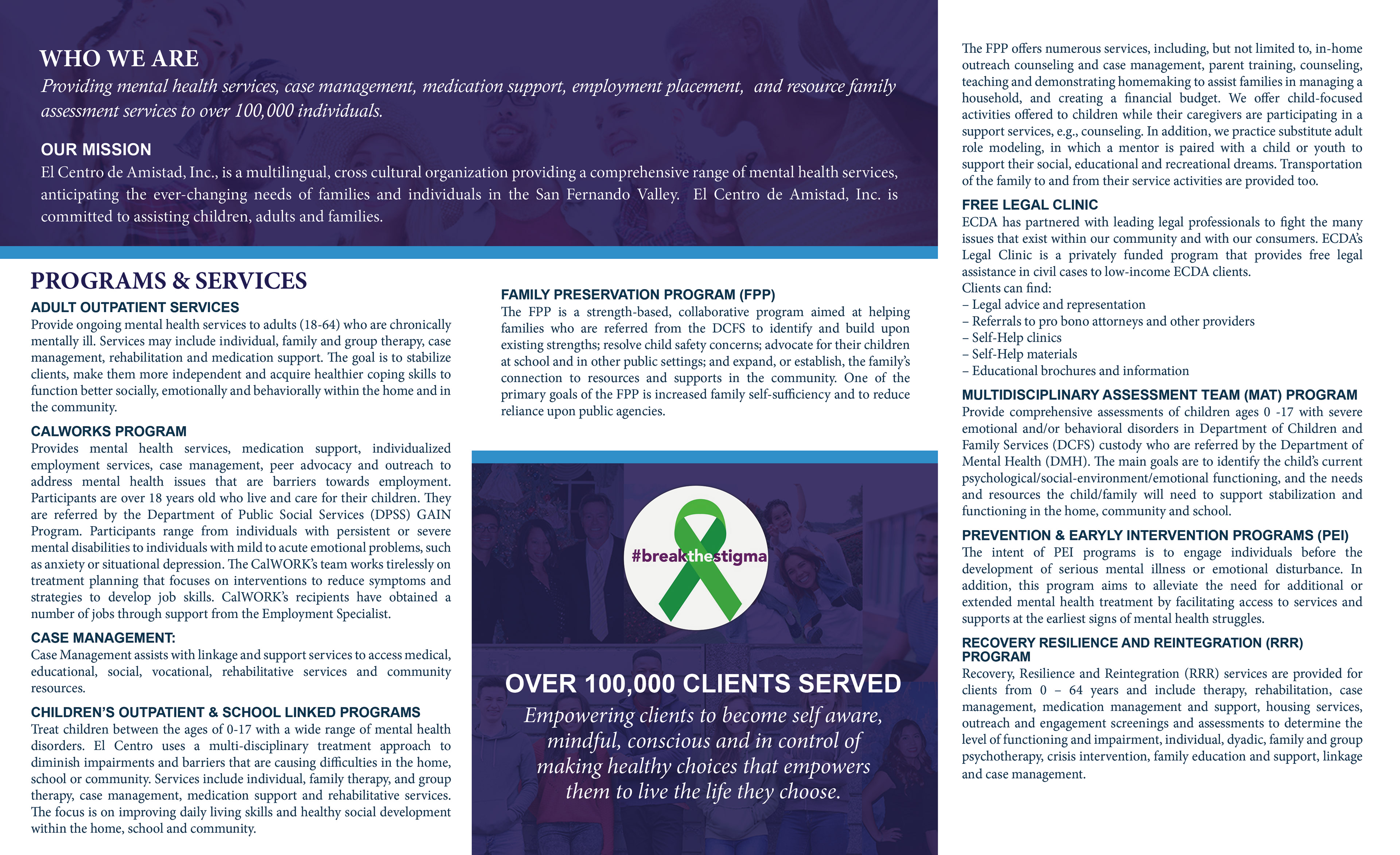 Brochure Design - Inside