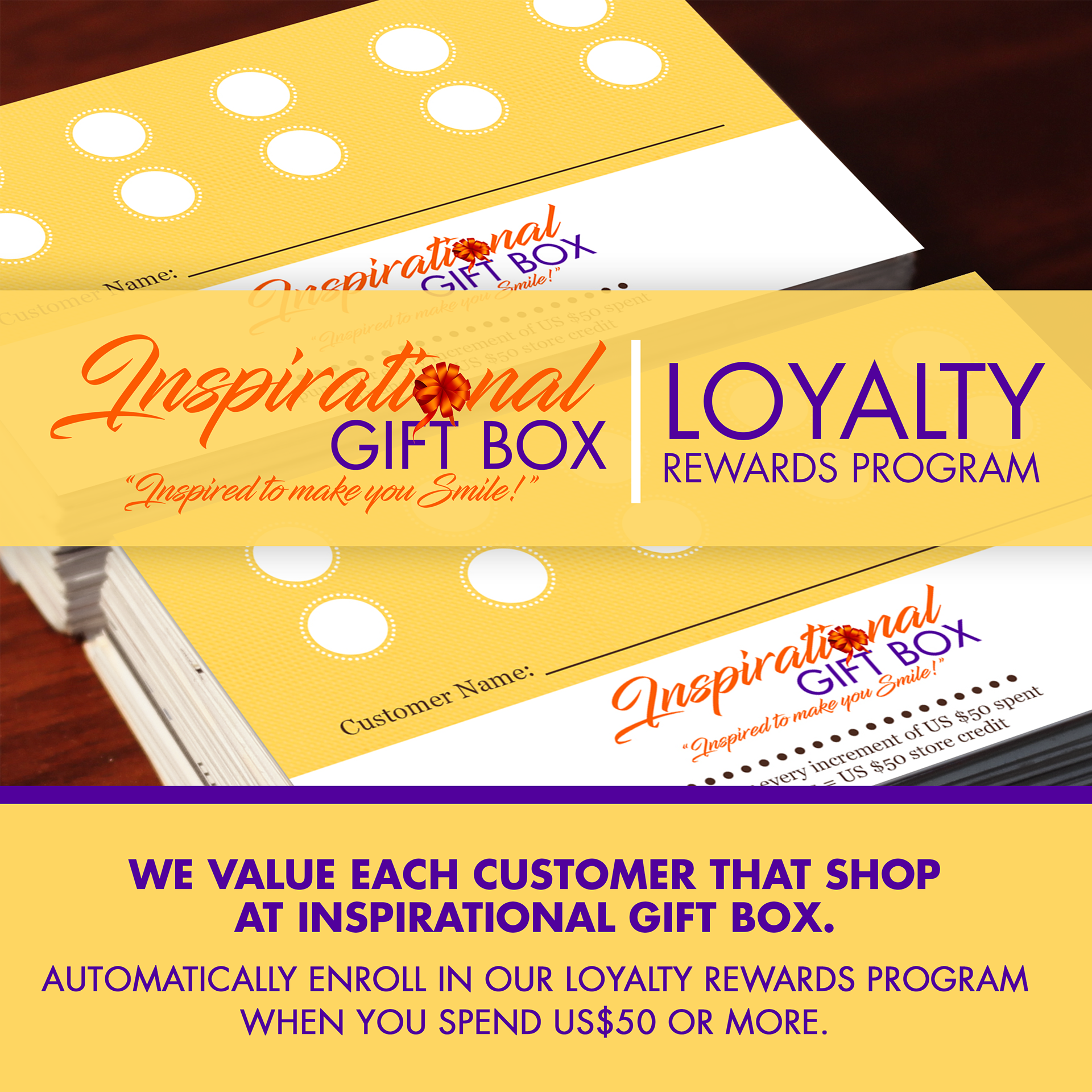 Loyalty Rewards Cards