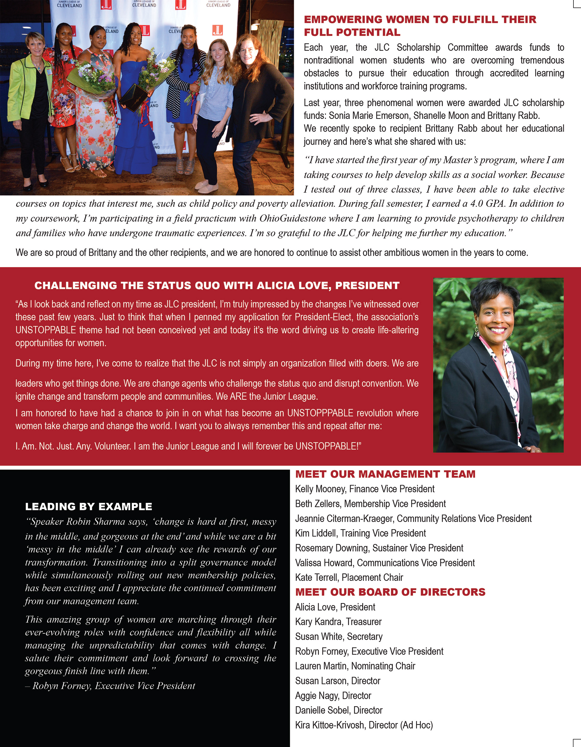 Newsletter Layout