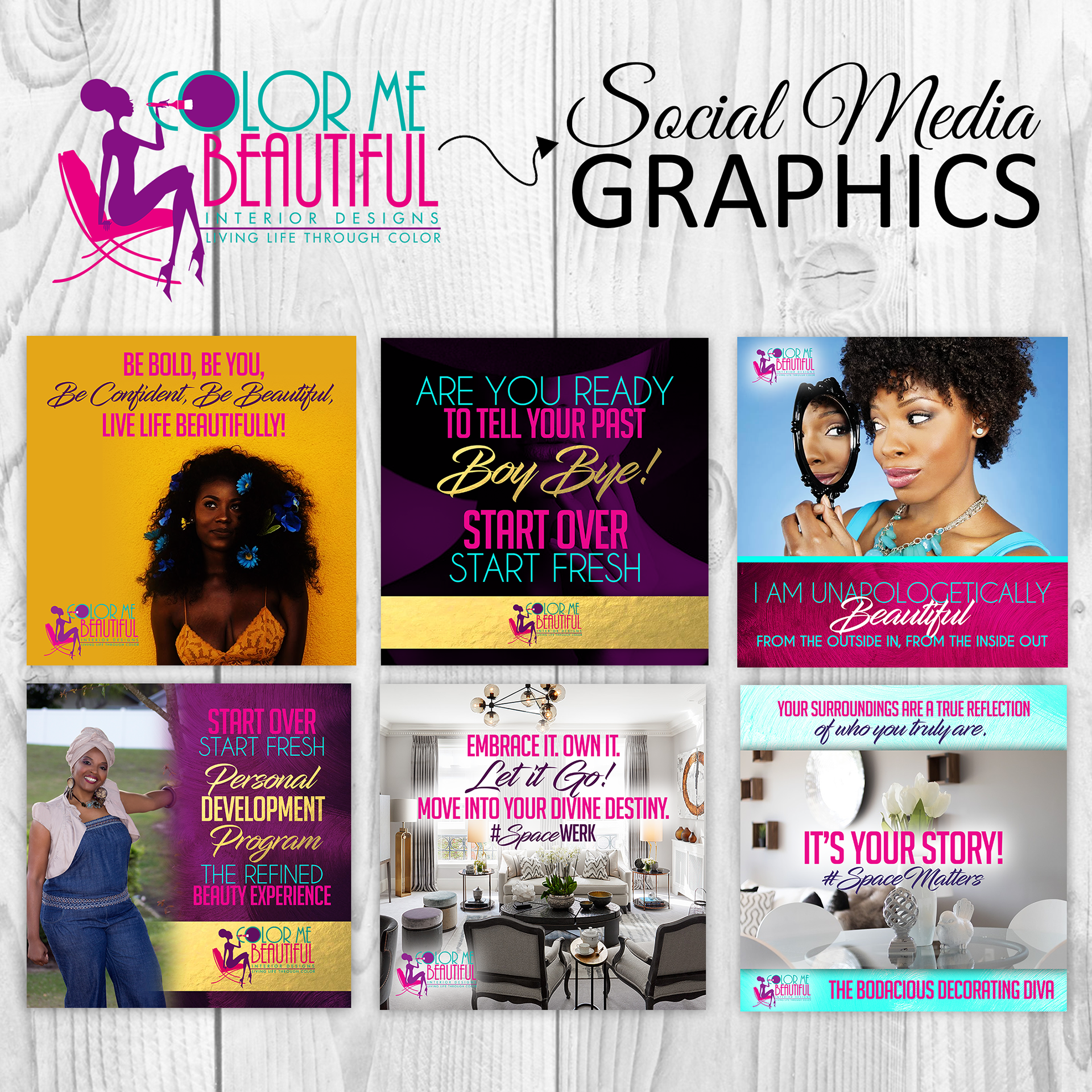 Logo Design + Social Media Graphics