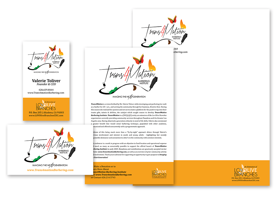 Logo Design + Stationary Set