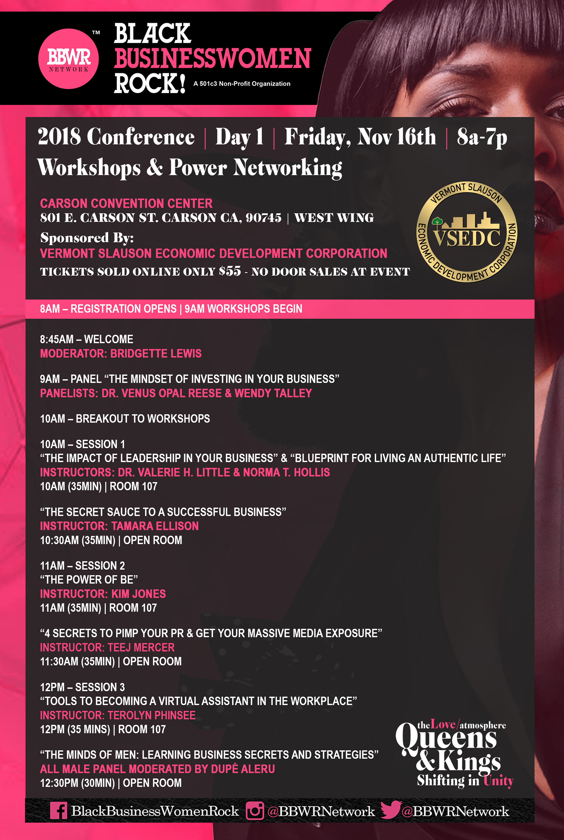 Event Promo/Schedule