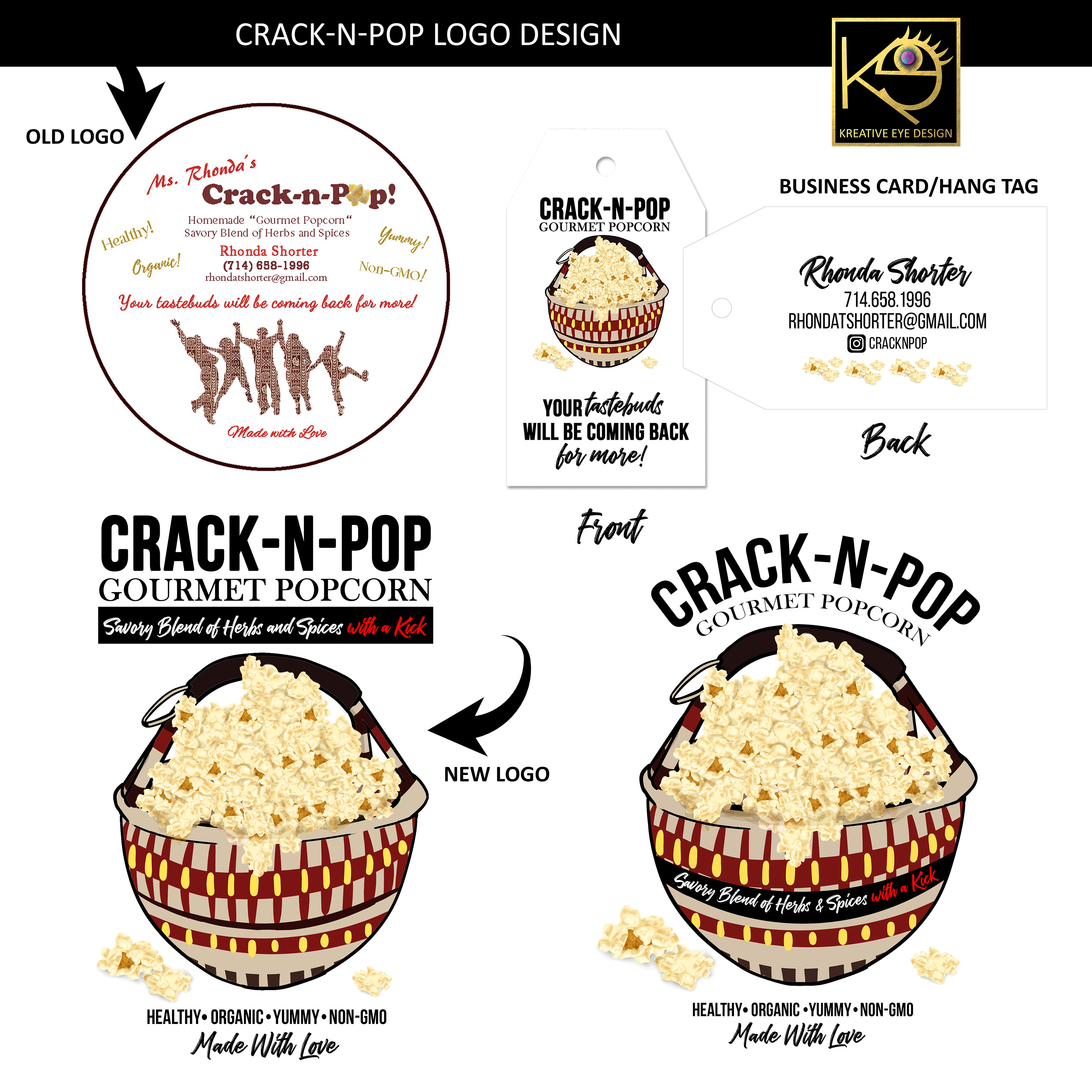 Crack-N-Pop Logo Design