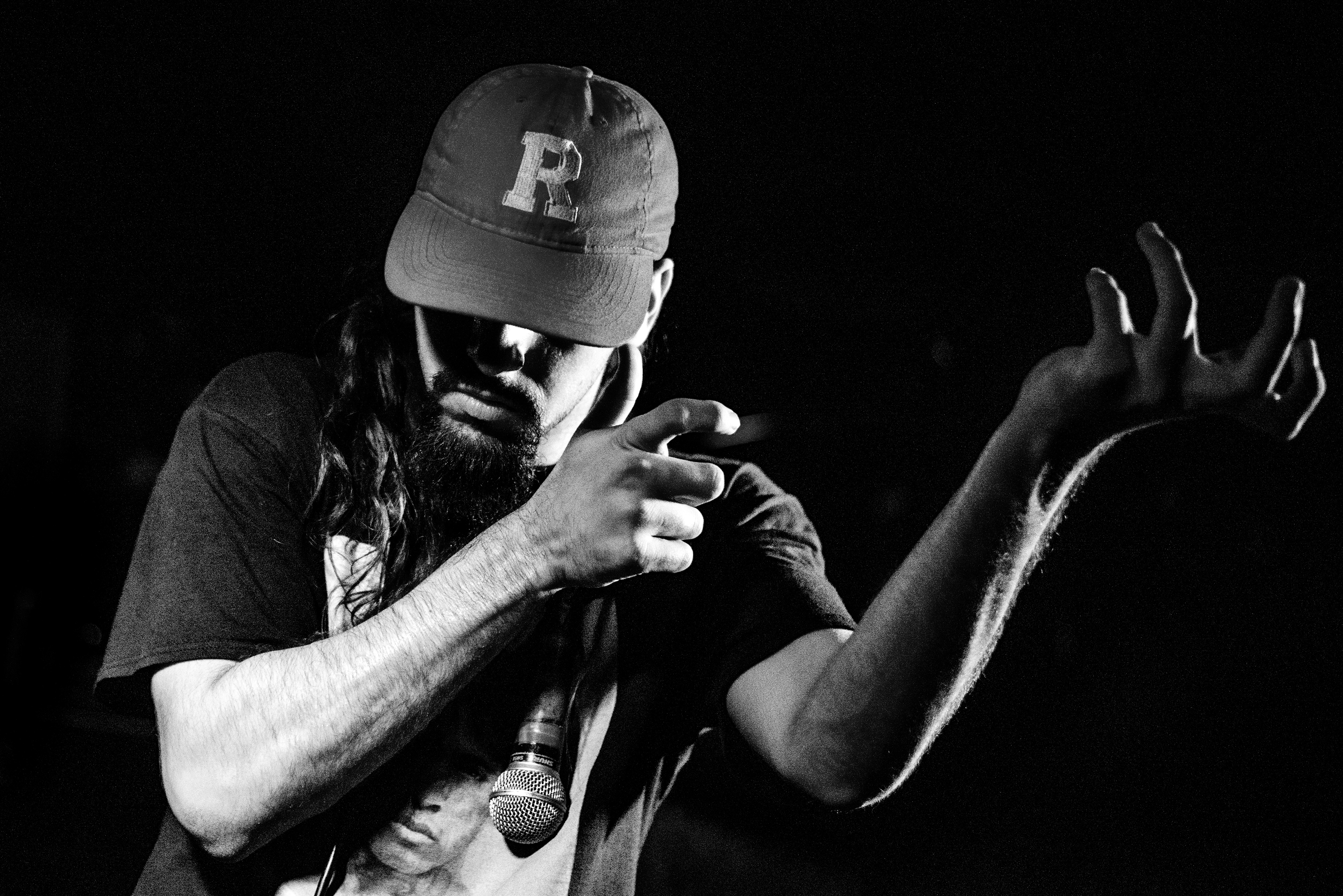 Photo Chanteur - Lich King - N&B - Clair-Obscur