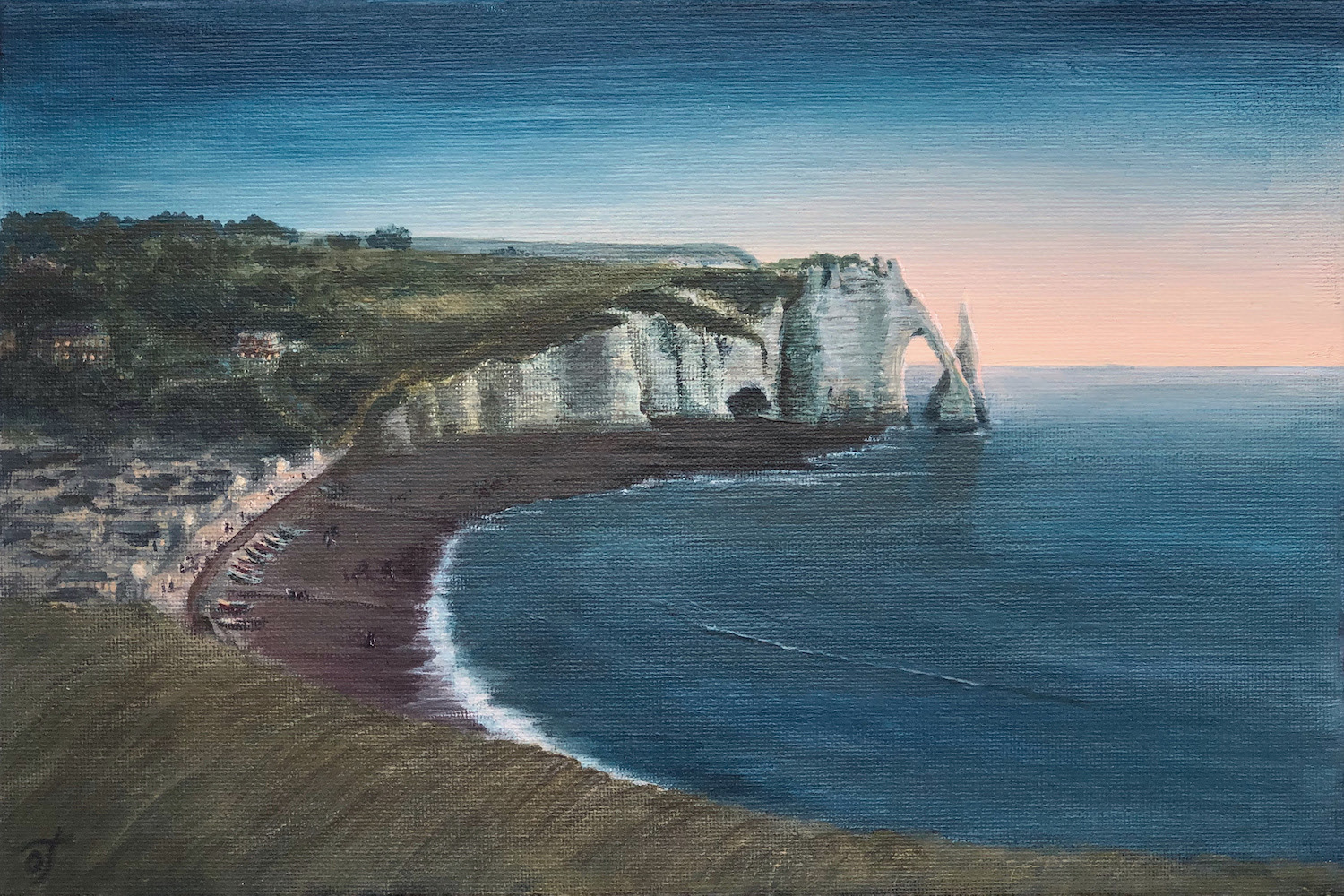 Acrylic paints on canvas, 30x20 cm