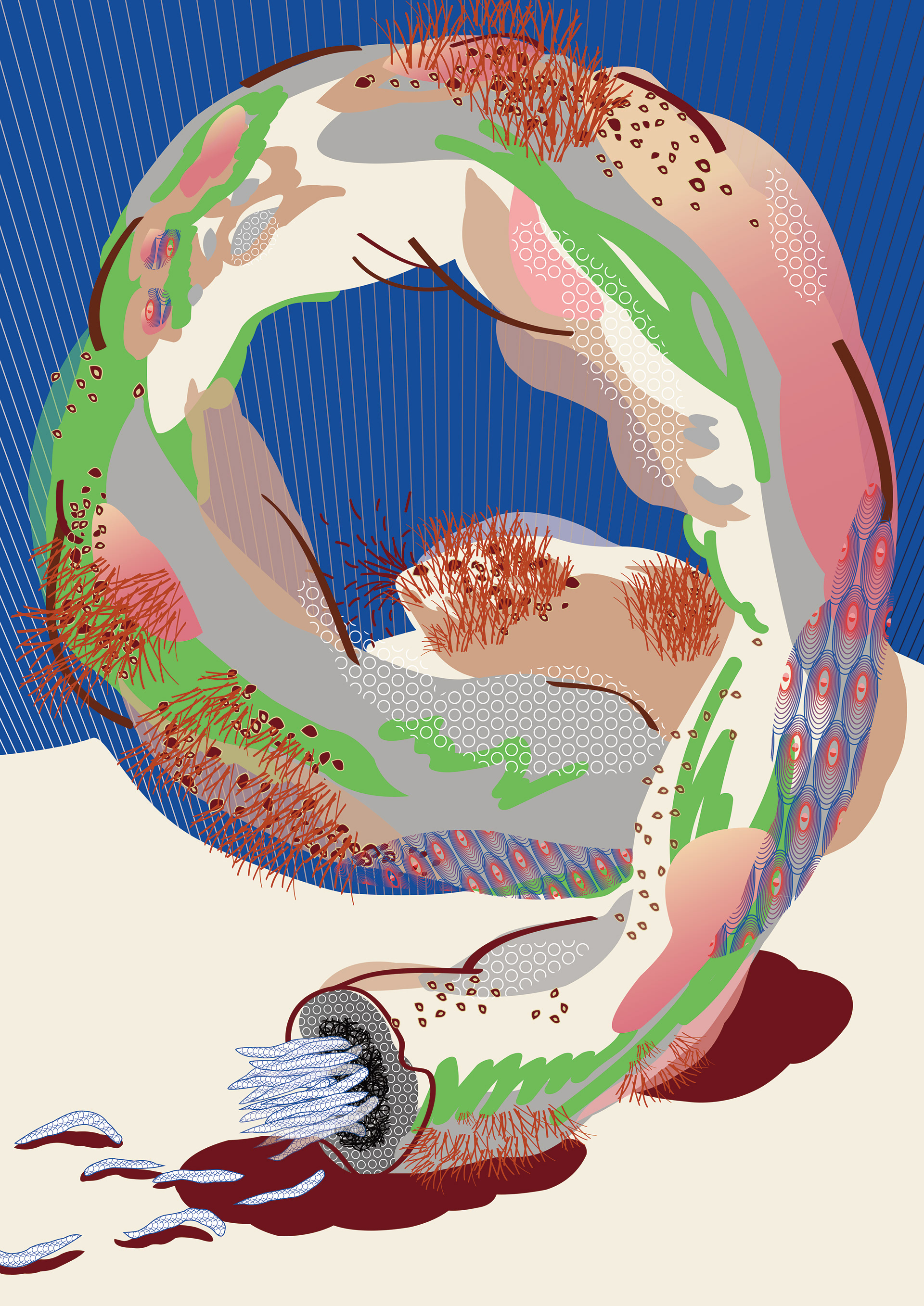 기어나오는 것들 Creeping out from 9