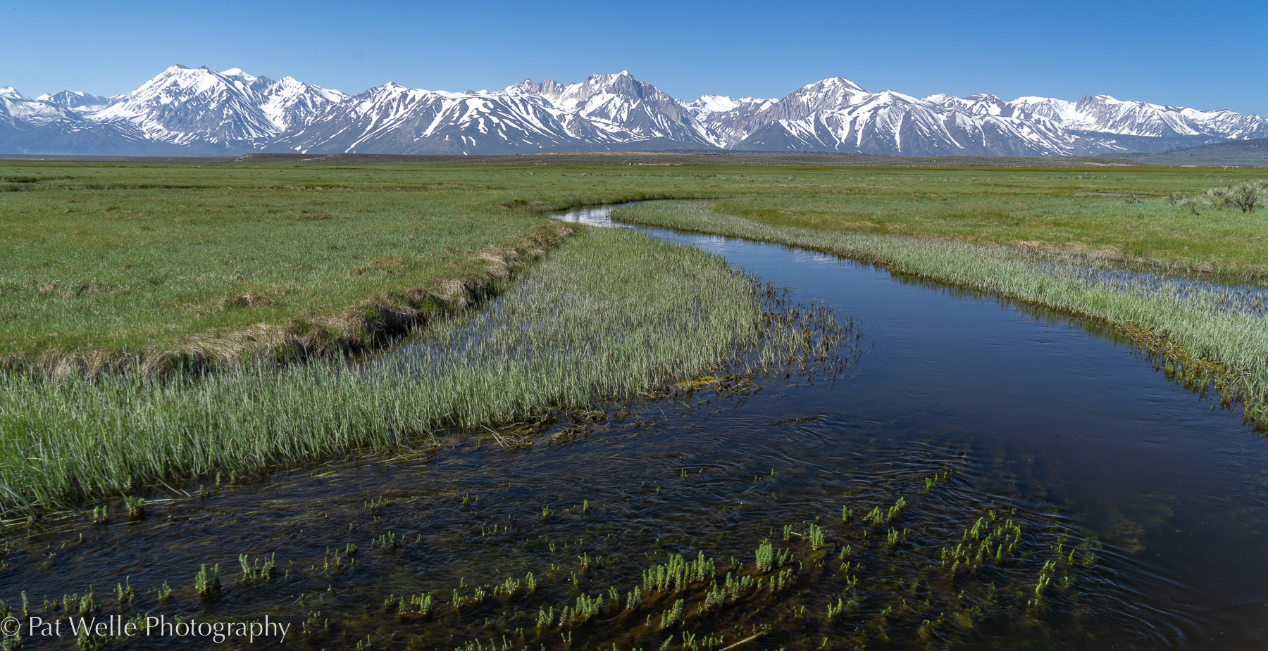 Owens River and Sierras