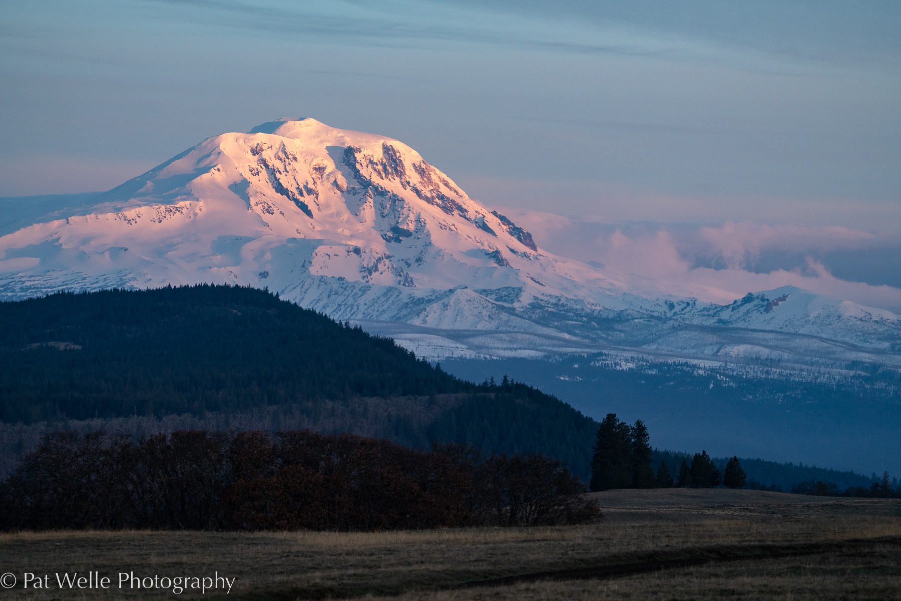 Mt Adams at Sunrise