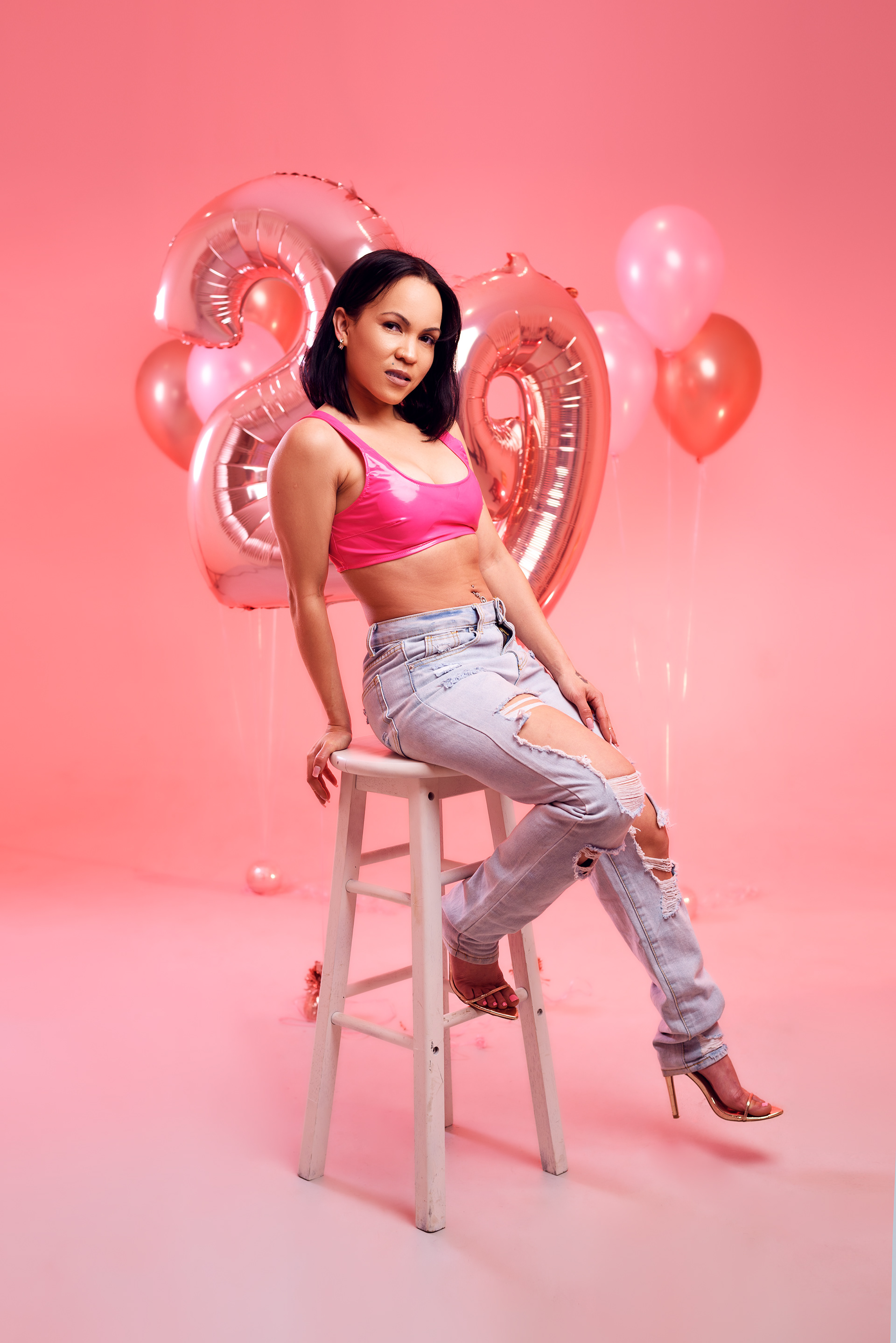 29th Birthday Photoshoot With balloons
