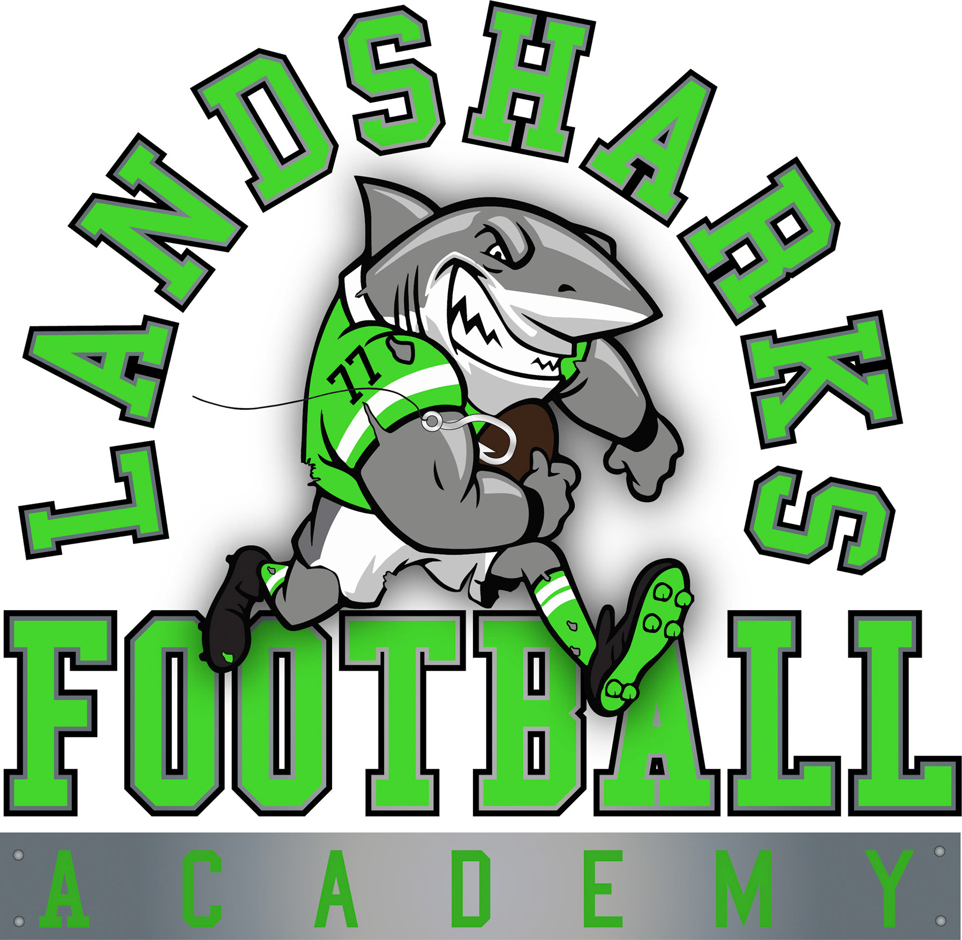 Landsharks Football Academy Logo