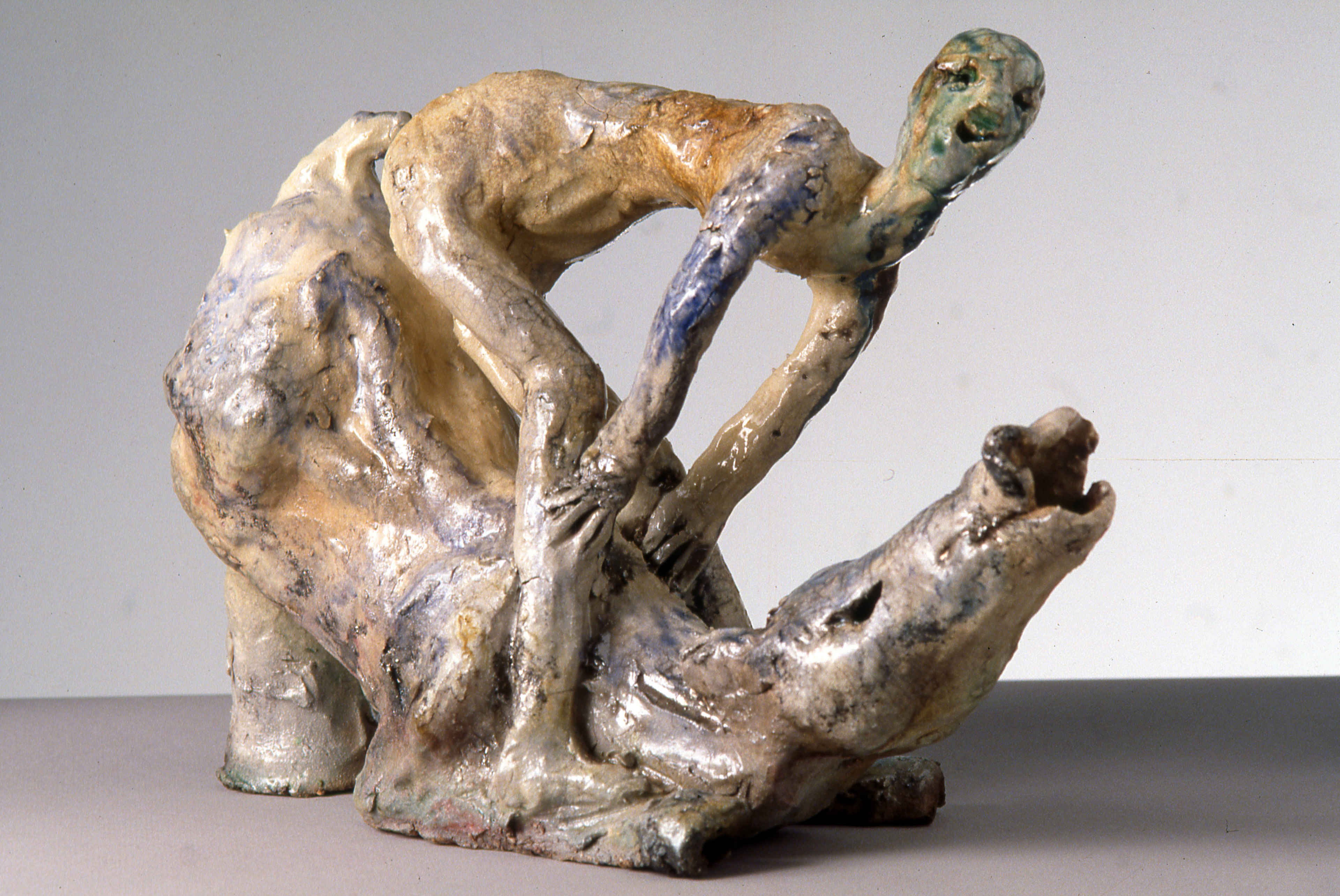 Stubborn Horse. h. 25cm w. 30cm