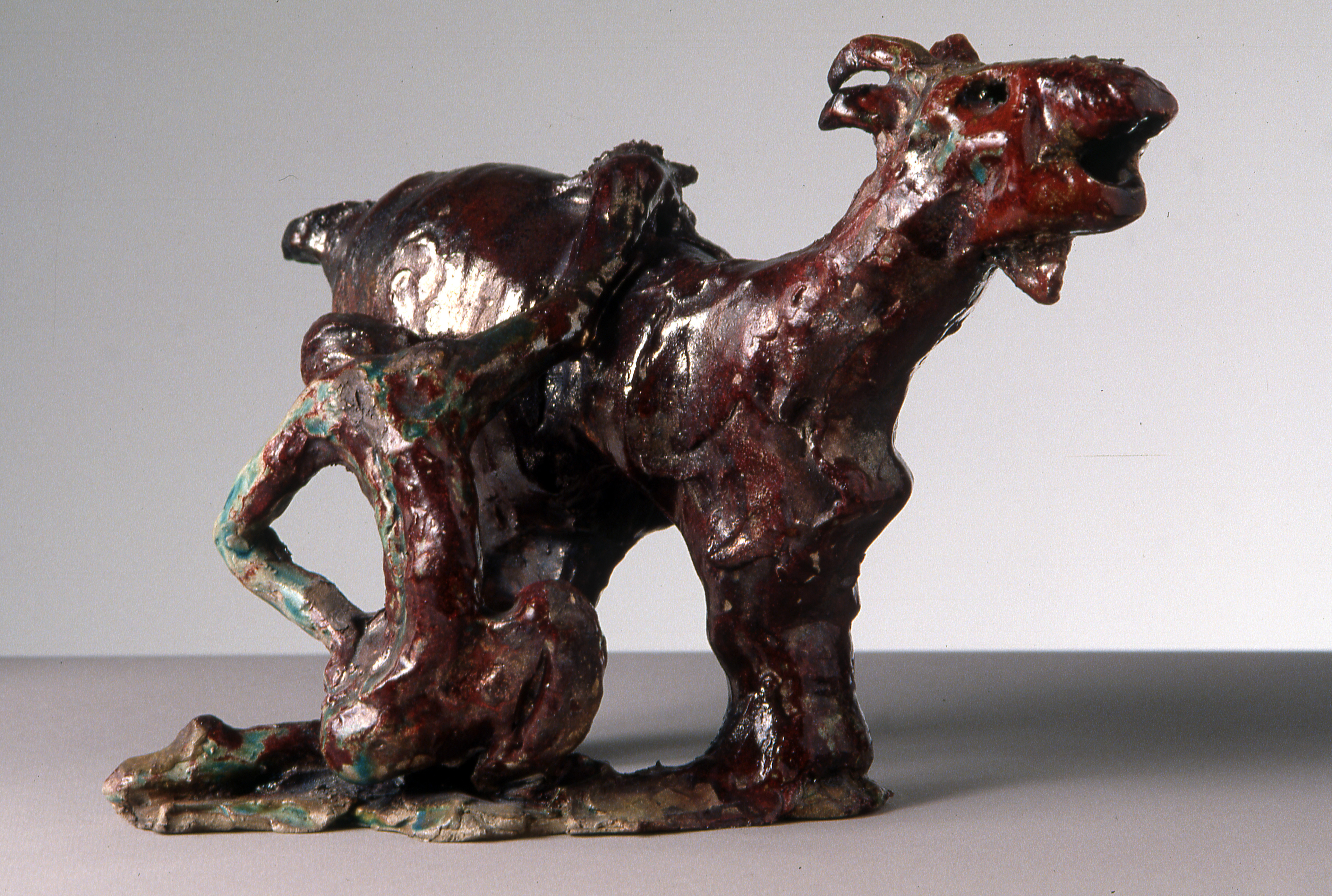 Goat with Curious Figure h. 23cm