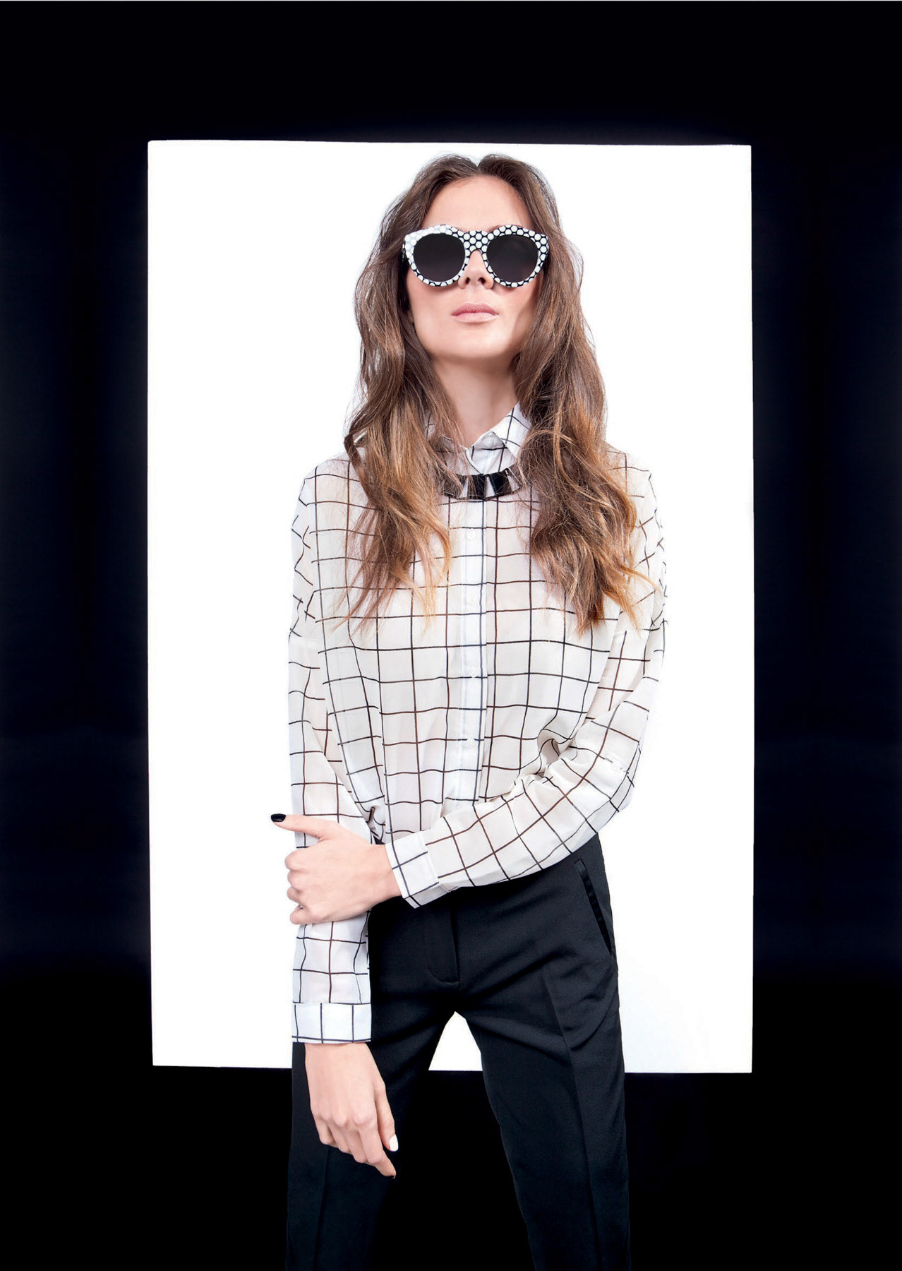 black and white fashion Dubai, United Arab Emirates, December 30, 2014 (Photo by Aasiya Jagadeesh/ITP Images);30_12_14 bwfashion unedited AHE;sfd