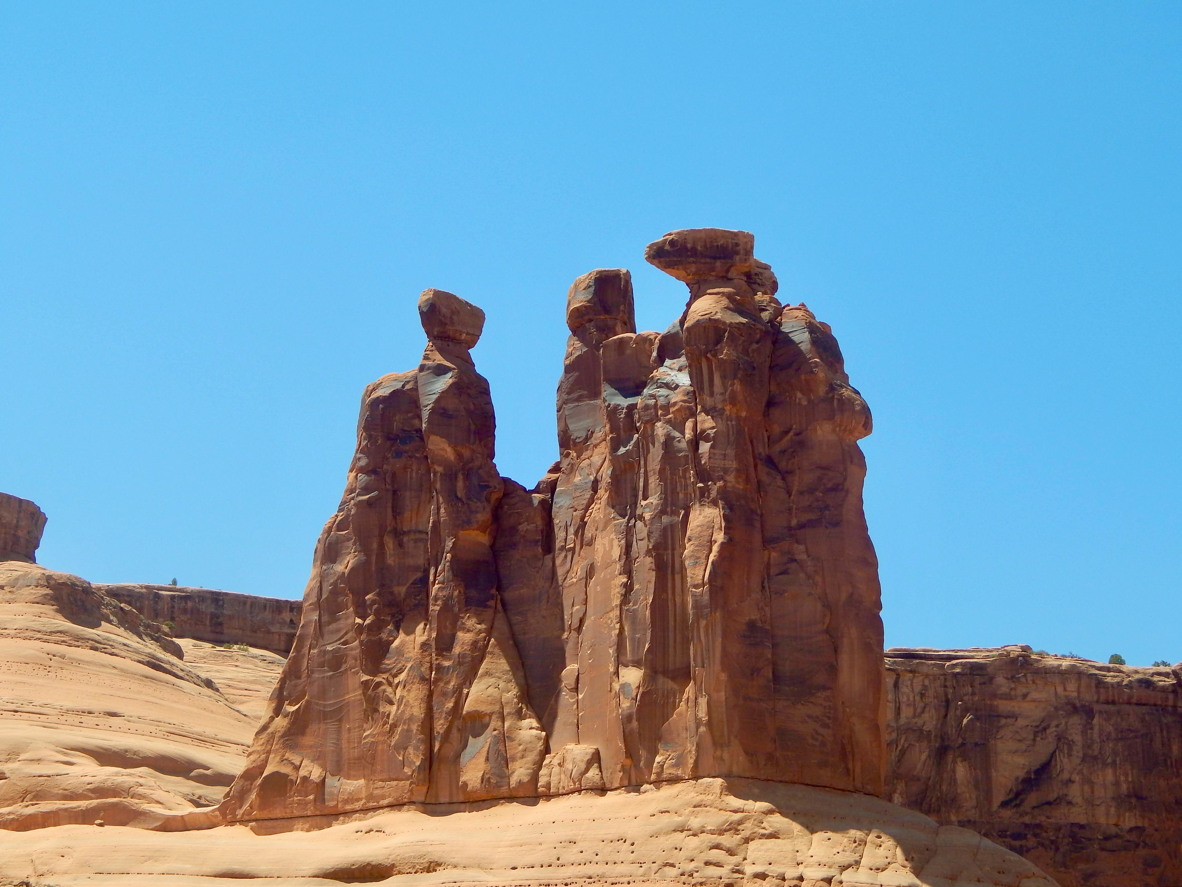 Rich, Zoe. Three Gossips at Arches National Park, 2021