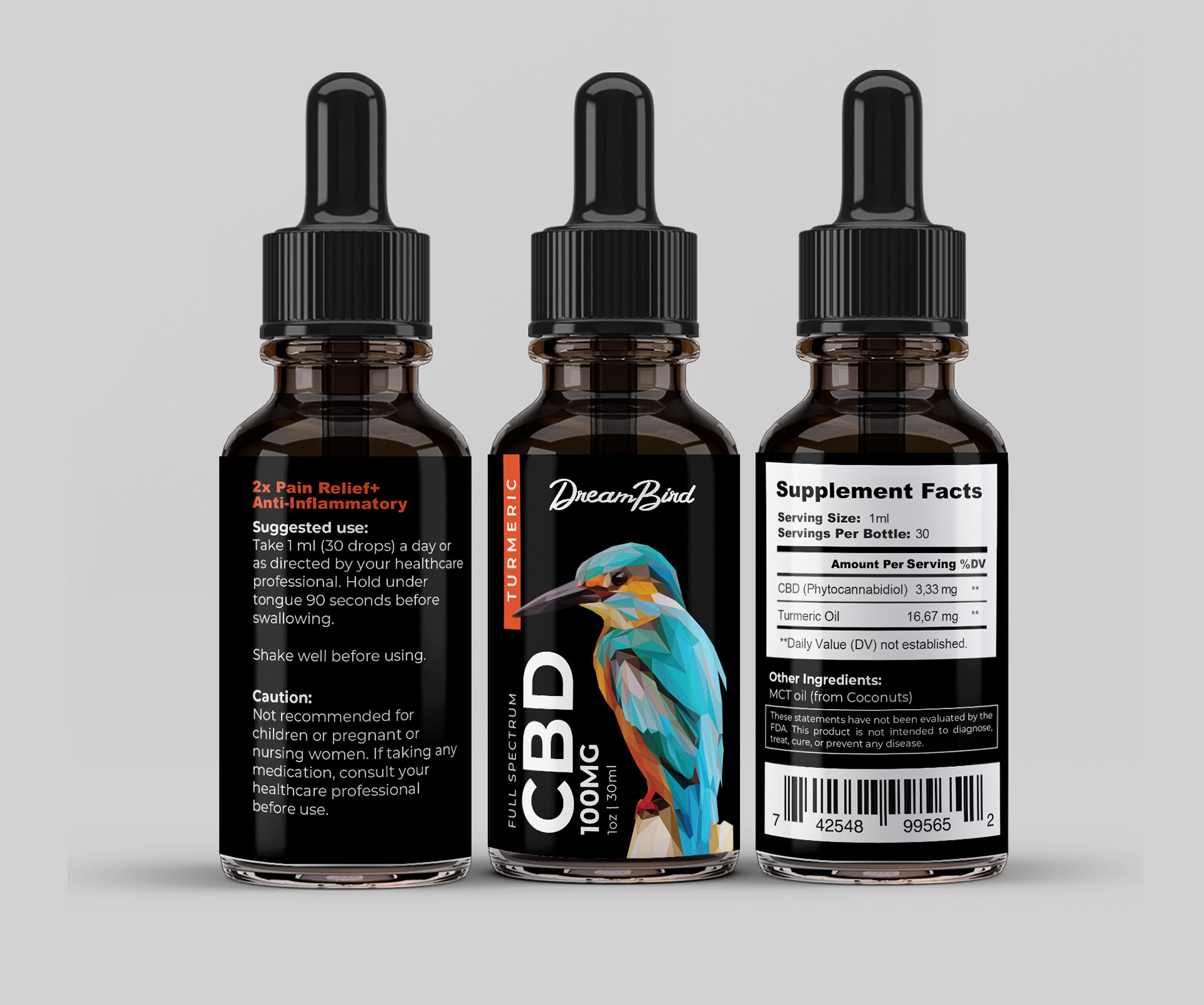 Tinctures Label