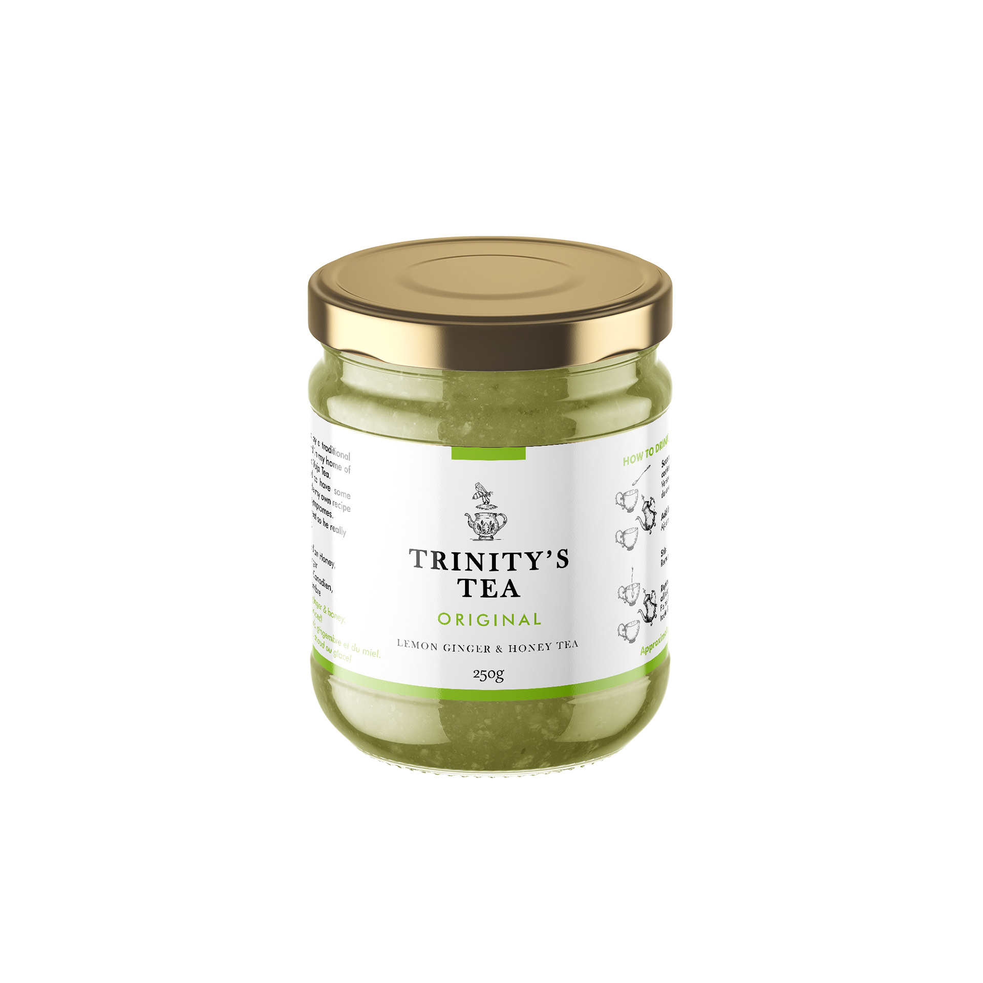 Trinity's Tea Label Design Concept
