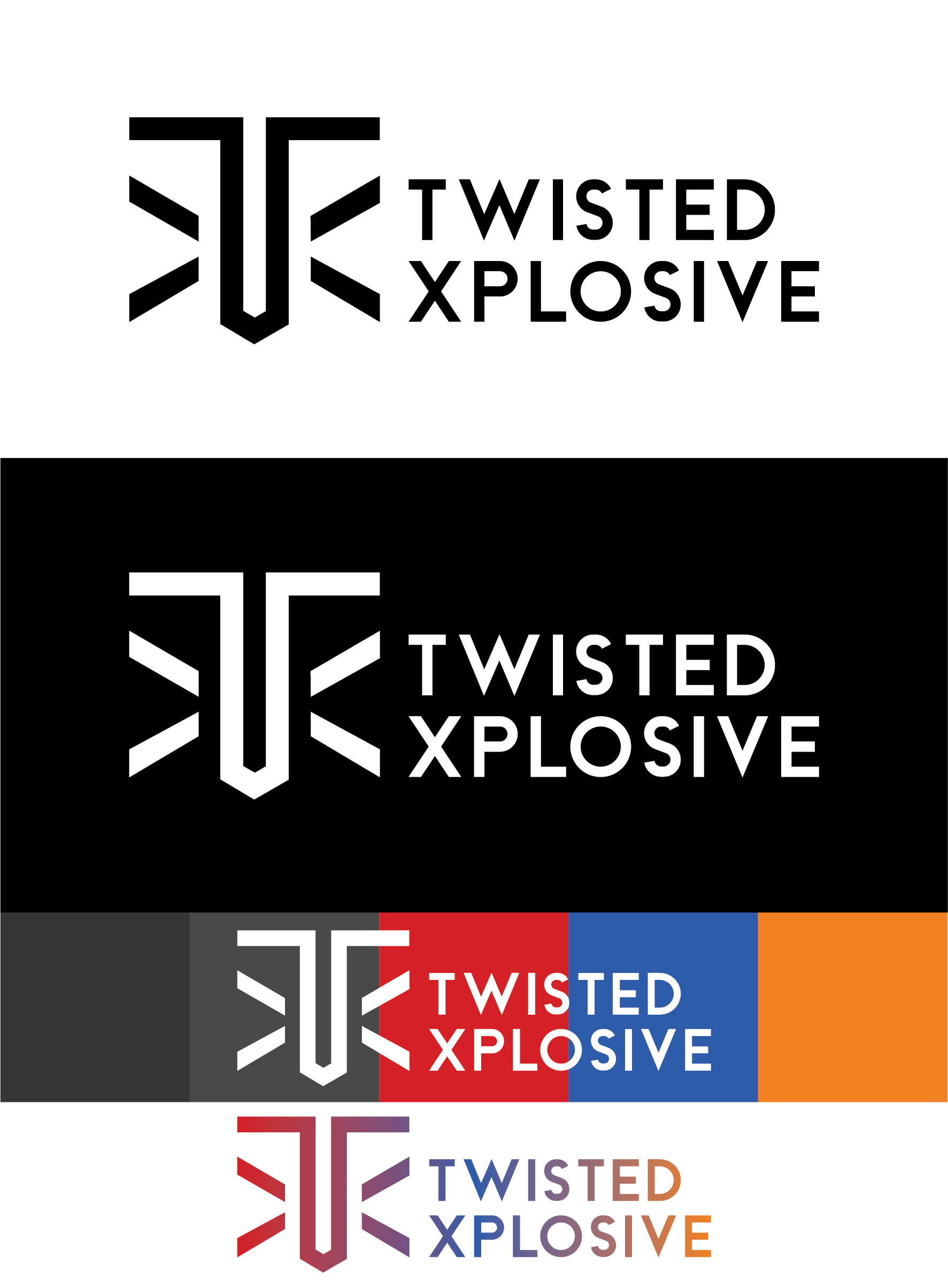 Twisted Xplosive Logo Design