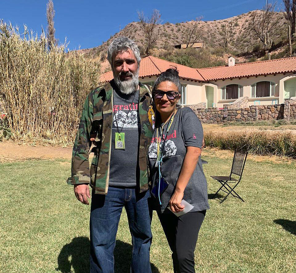 Mauro Rodriguez y Mariana Baraj