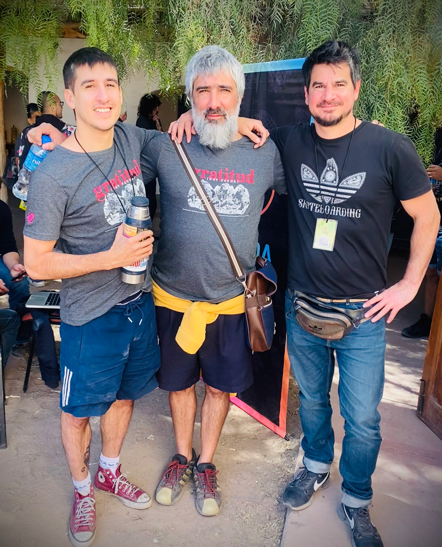 Lisandro Arranz, Mauro Rodriguez y Juanjo Gana