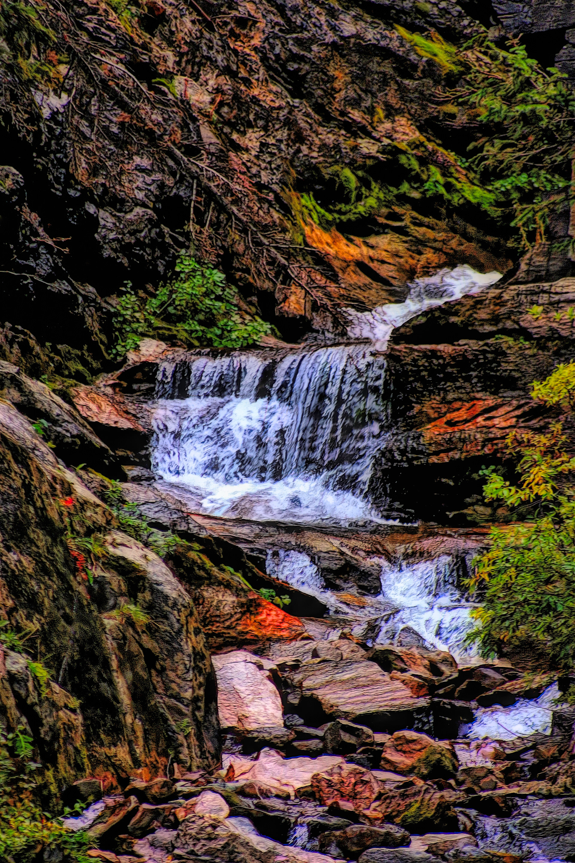 WS0909_3595AH  ~  Mountain Stream