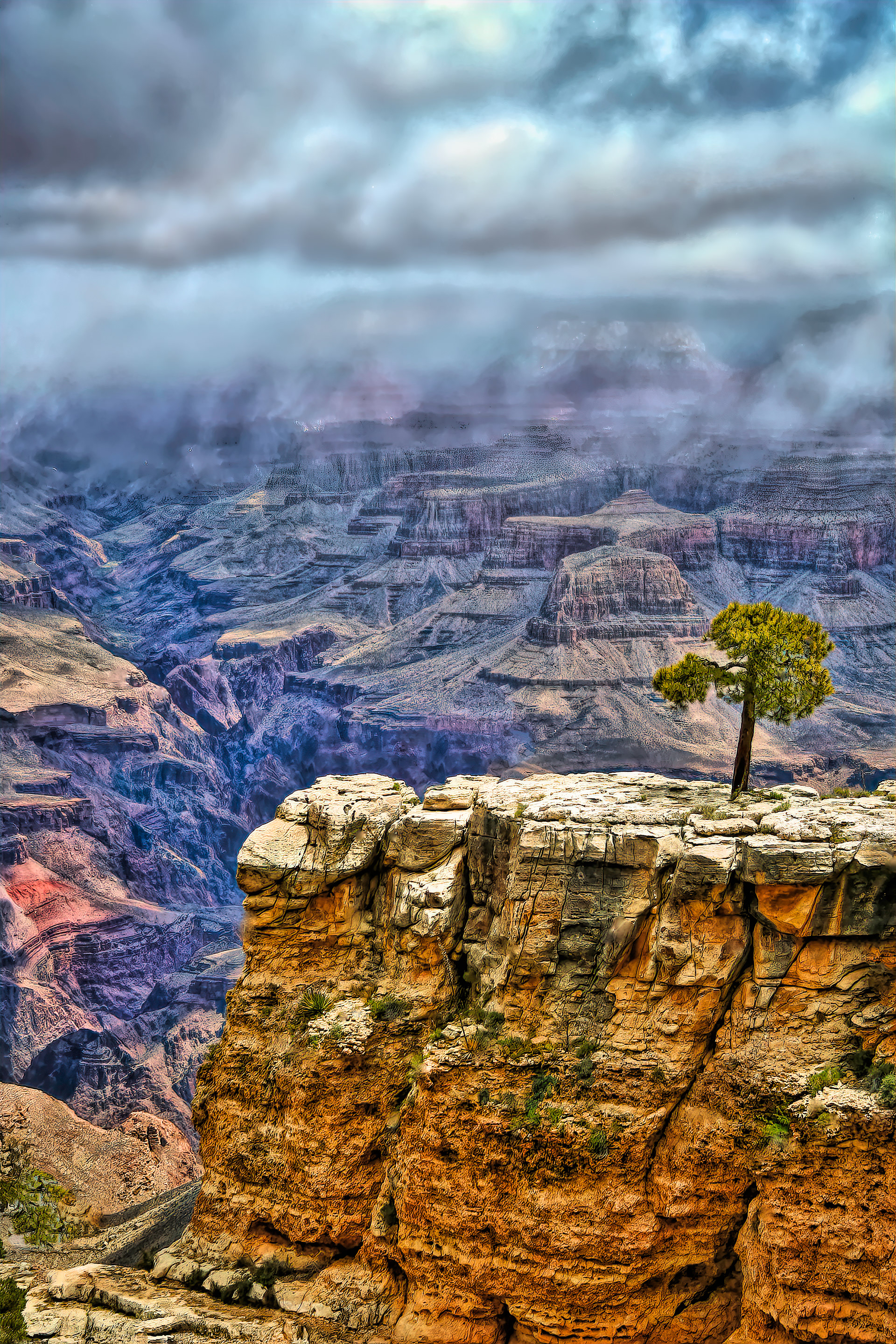 LS1405_6989AK  ~  Spring Rains In The Canyon