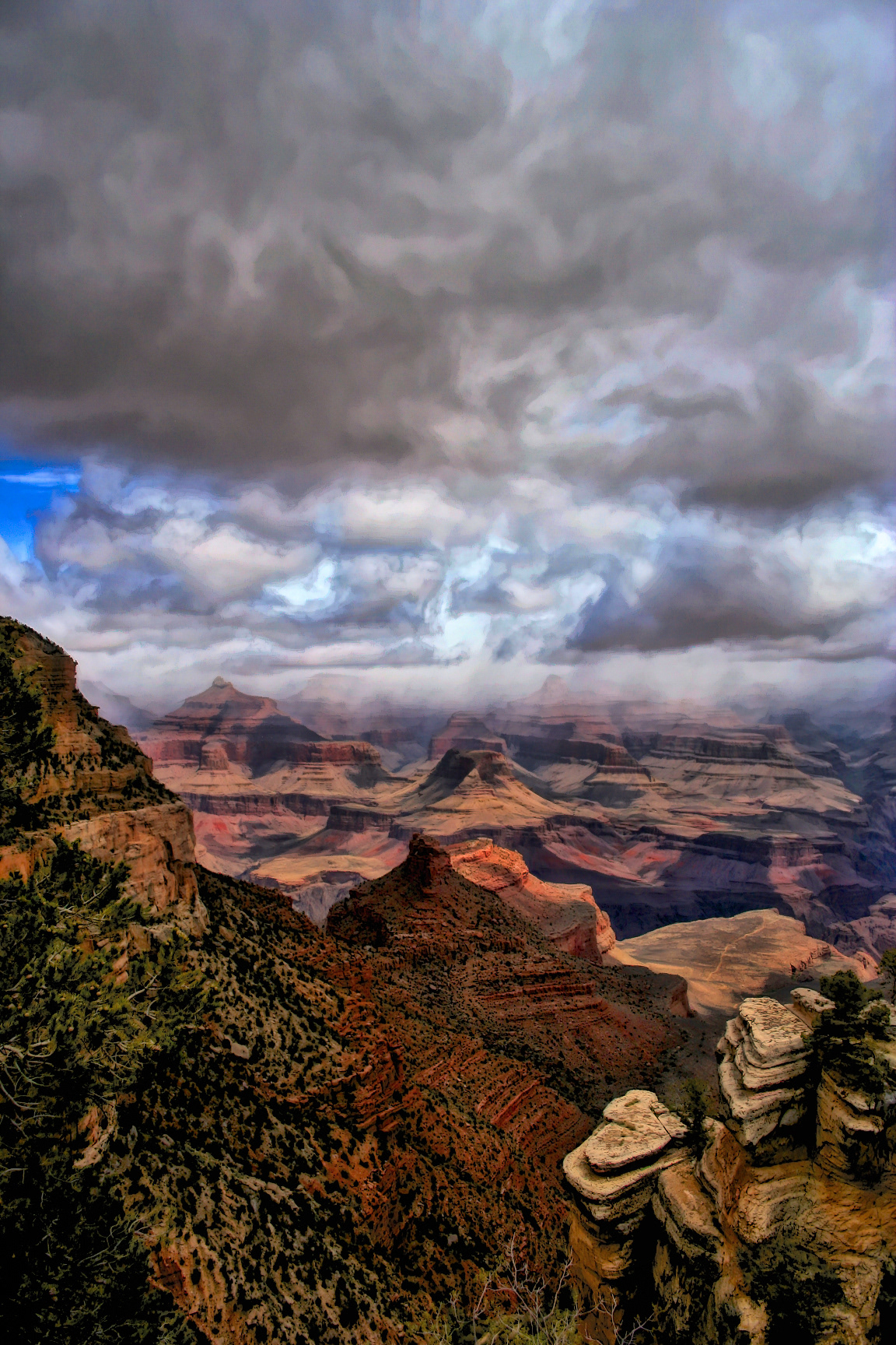 LS1405_6988AG  ~  Canyon Rain Clouds