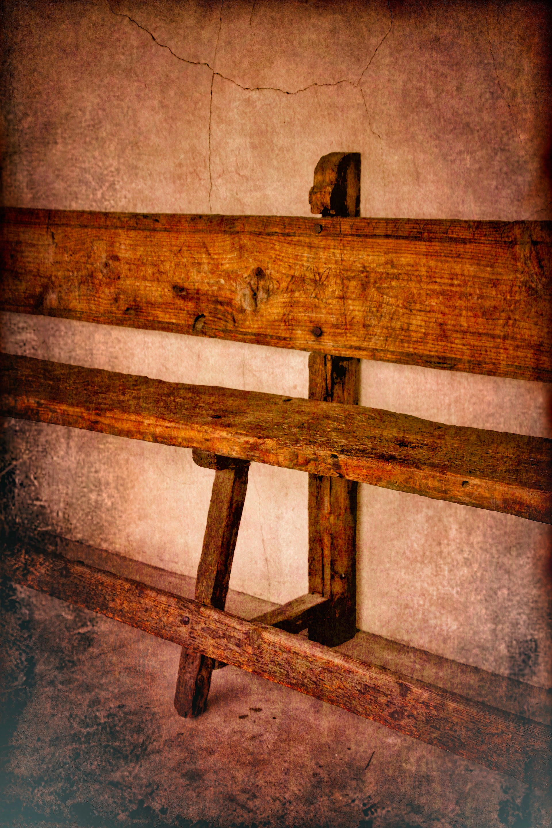 OB1708_0543XA  ~  Rustic Bench