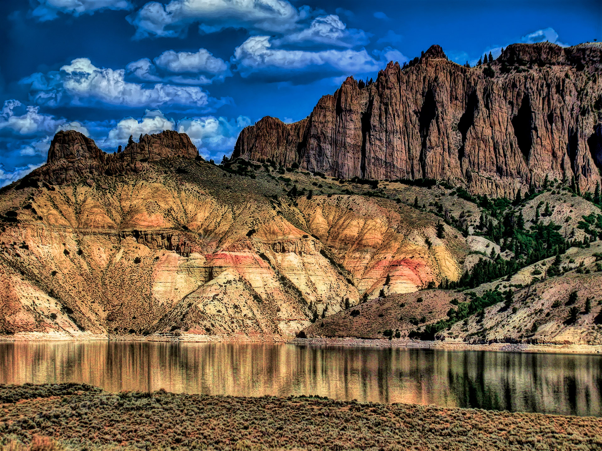 WS0909_2520AE  ~  Lakeside Cliffs