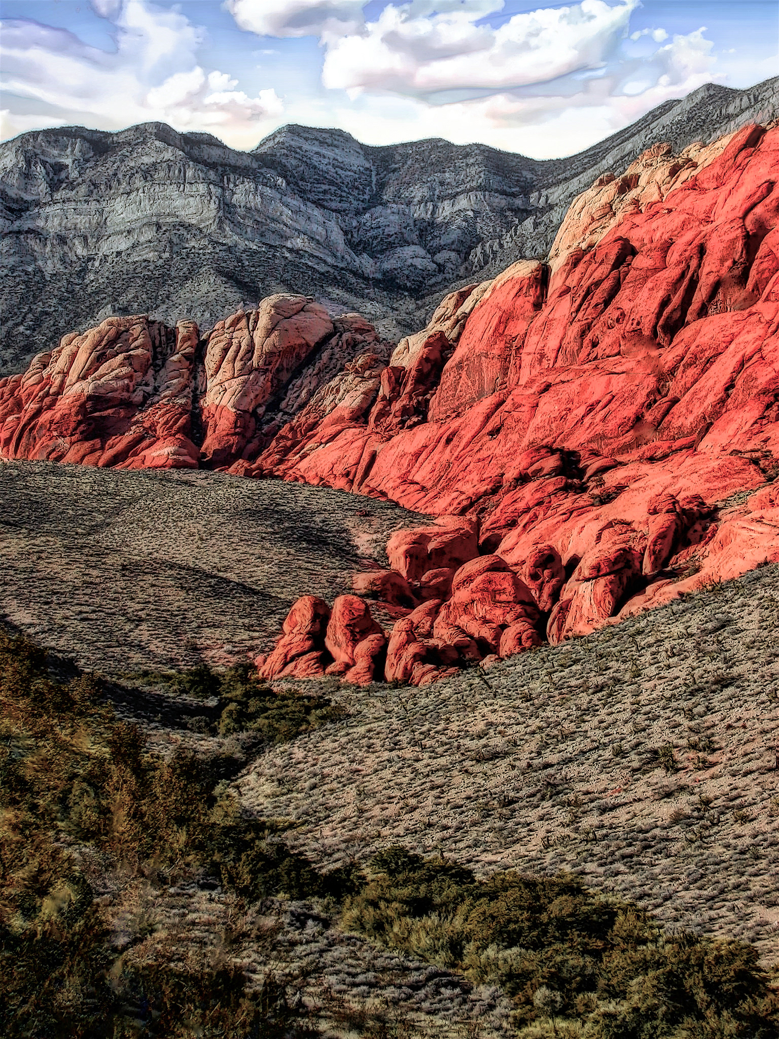LS0401_3269AG  ~  Blazing Sandstone