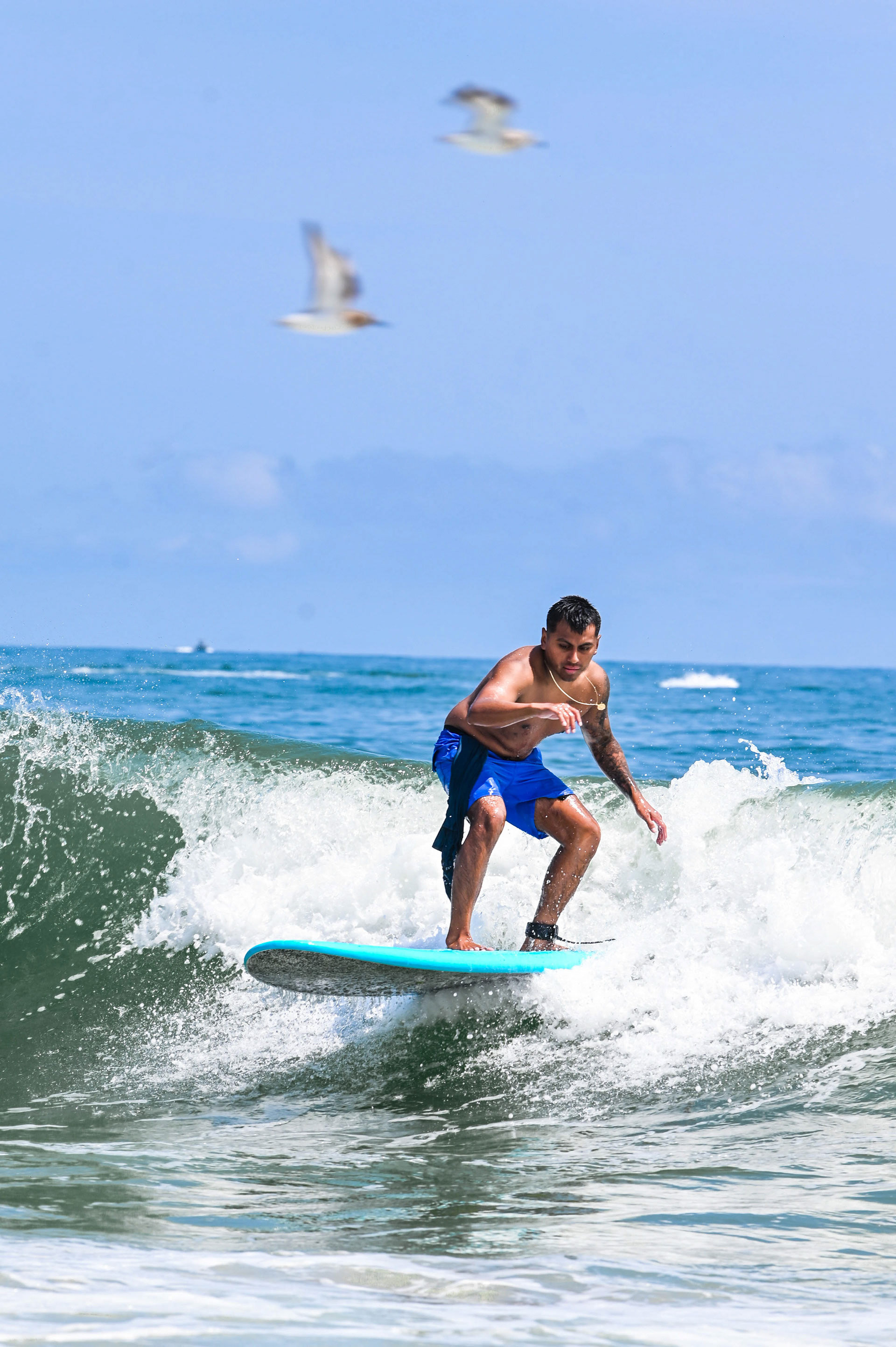 Fast waves beach photography