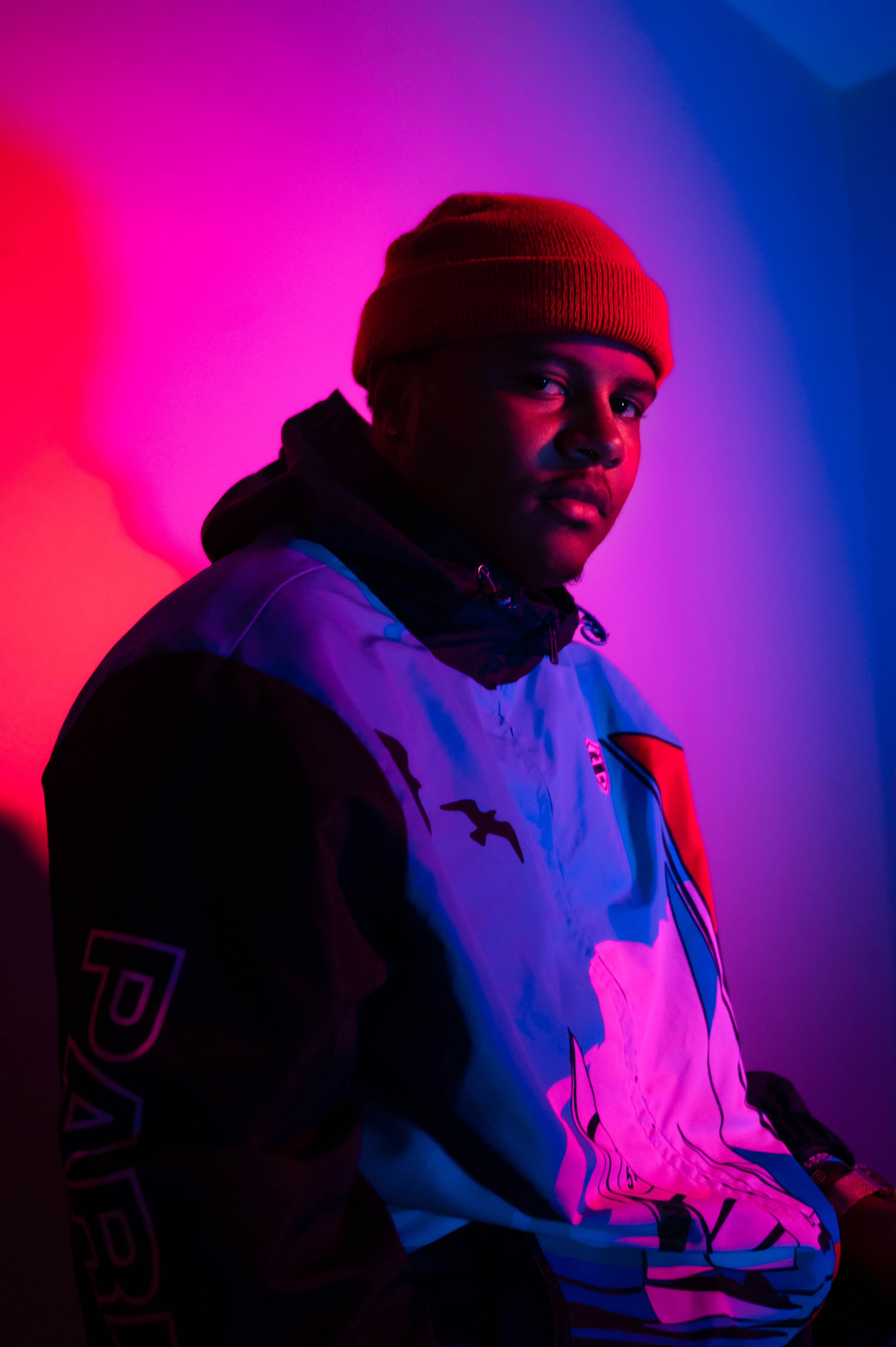 Rappers bright and colorful cover art