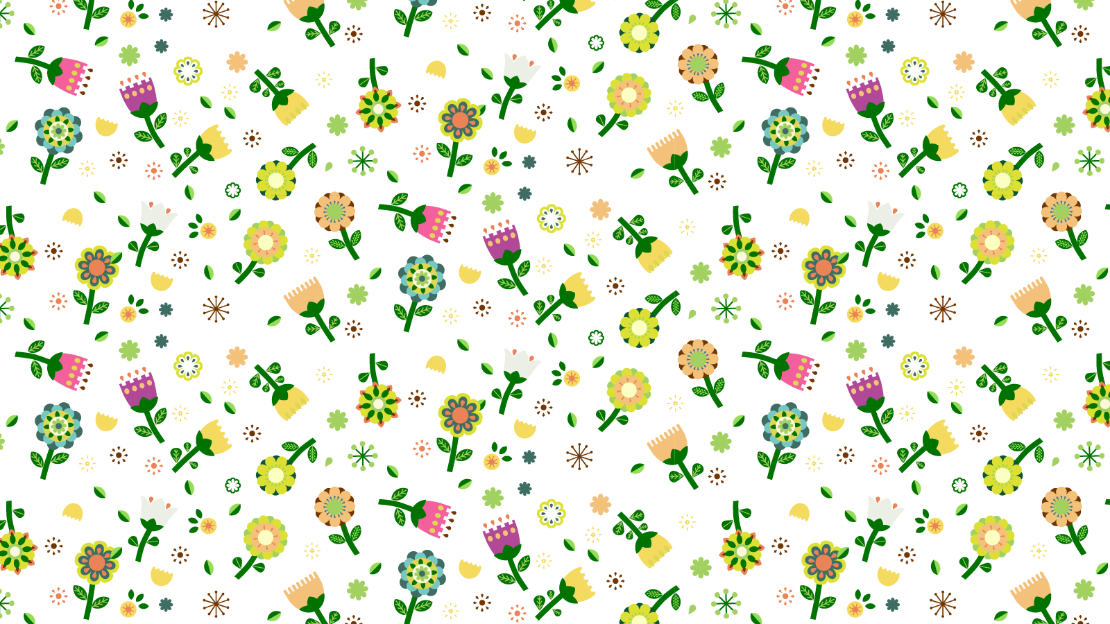 Geometric flower pattern 001