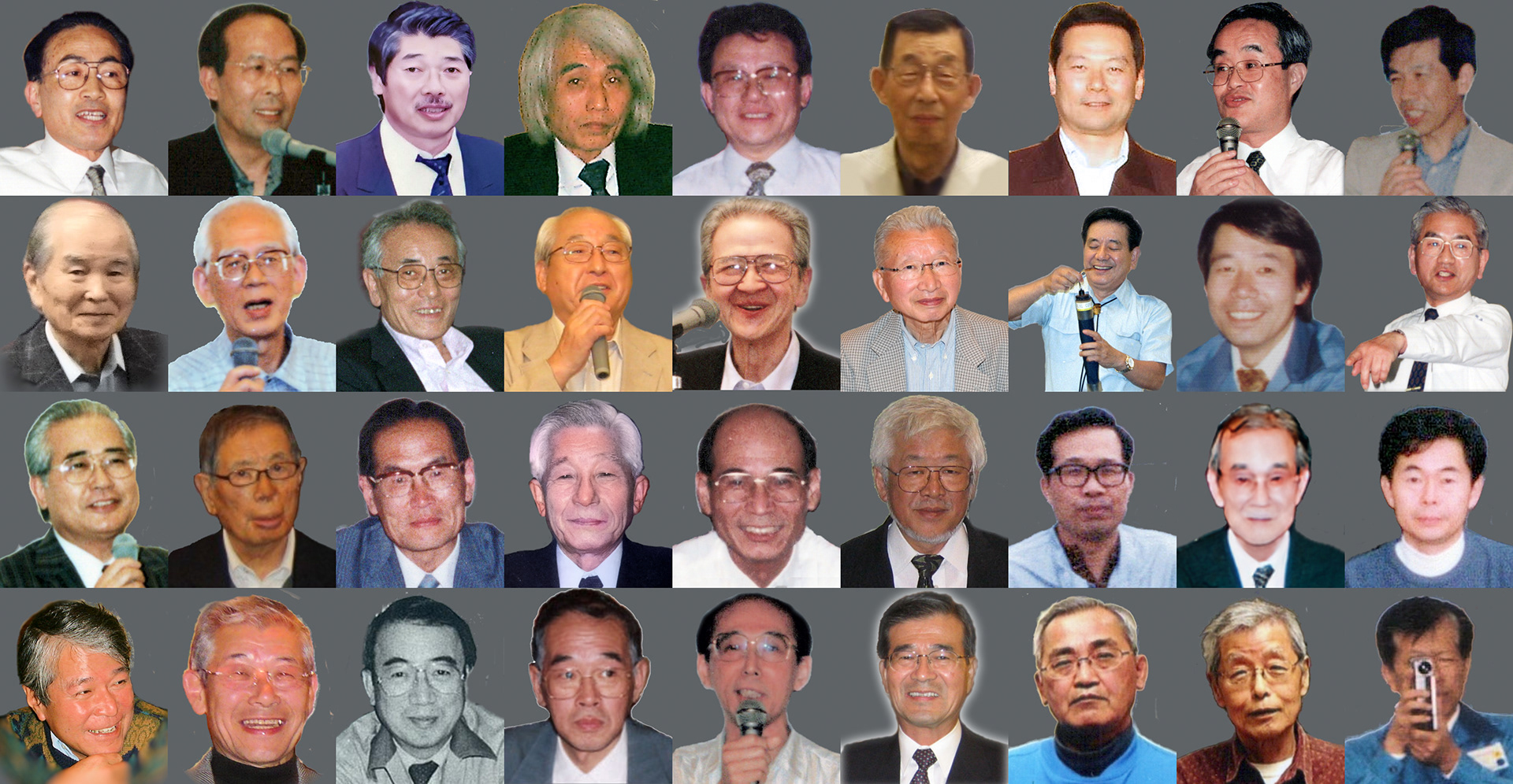 記念上映動画の中の写真②　他界された地上の星達