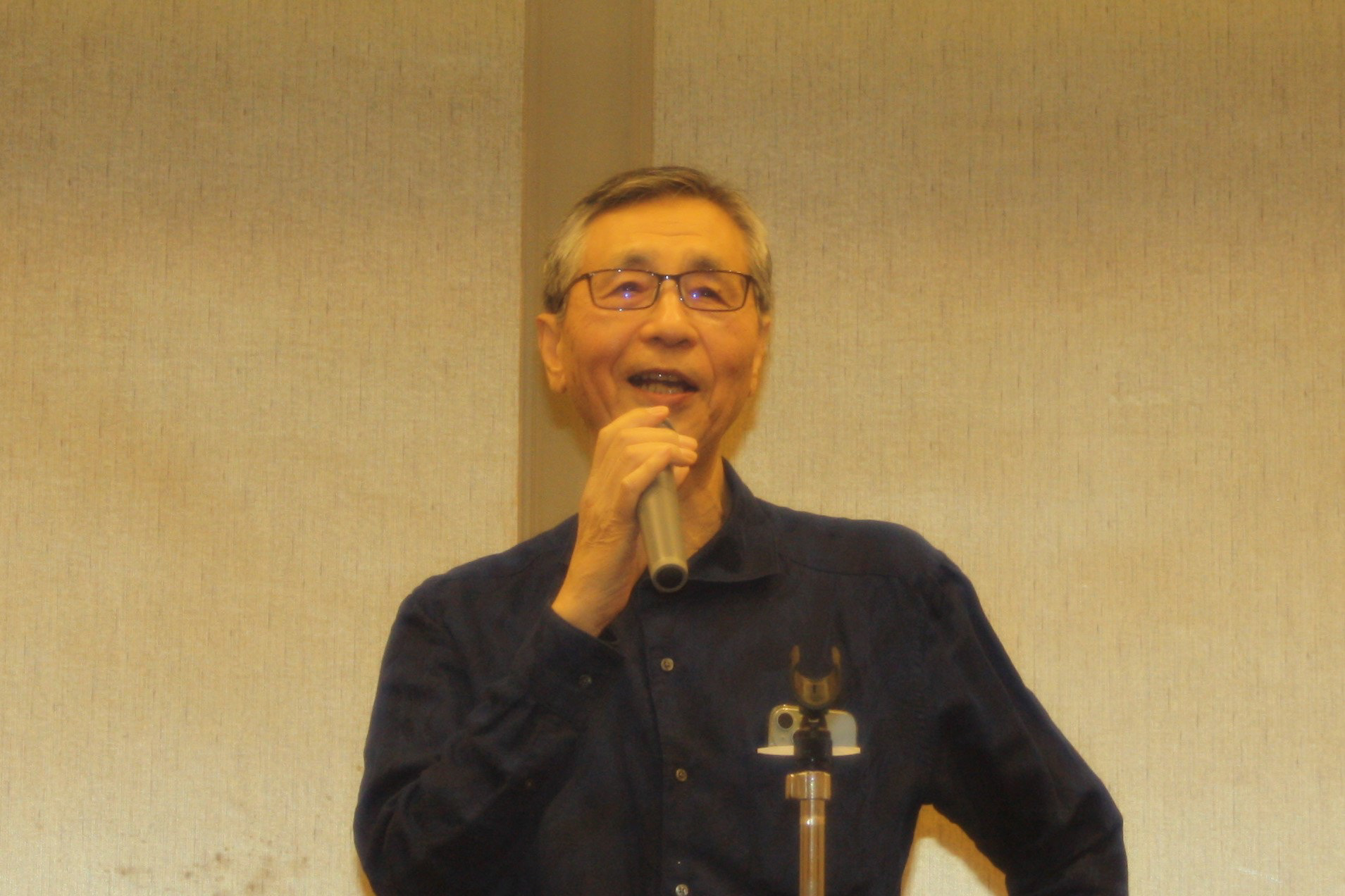 海営に傾いてた話題を物造りに引き戻した生技の雄　島田さん