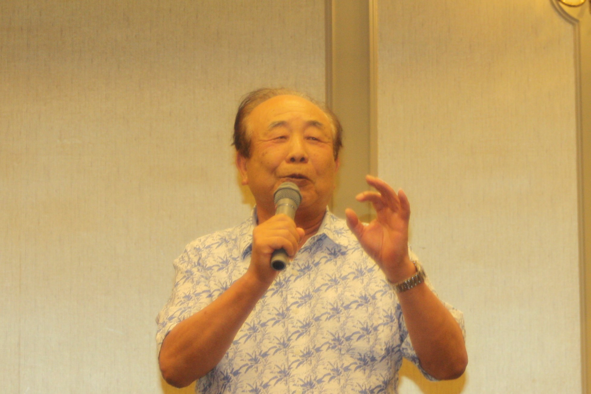 髙野さんと共にビデオ事業を引っ張って来た生産計画の雄　田口さん