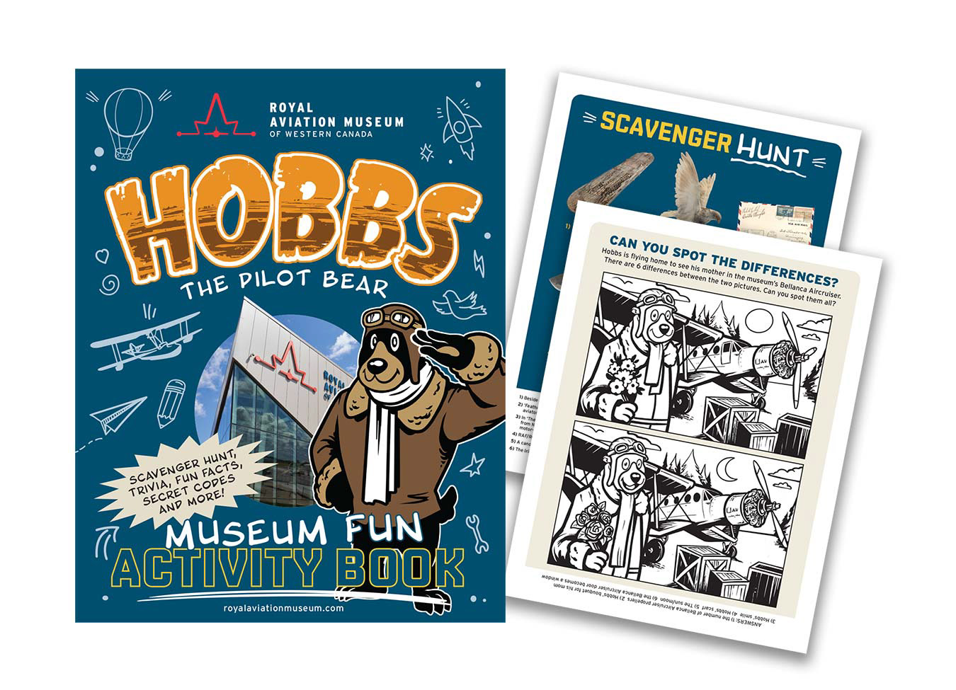 Museum kids activity book