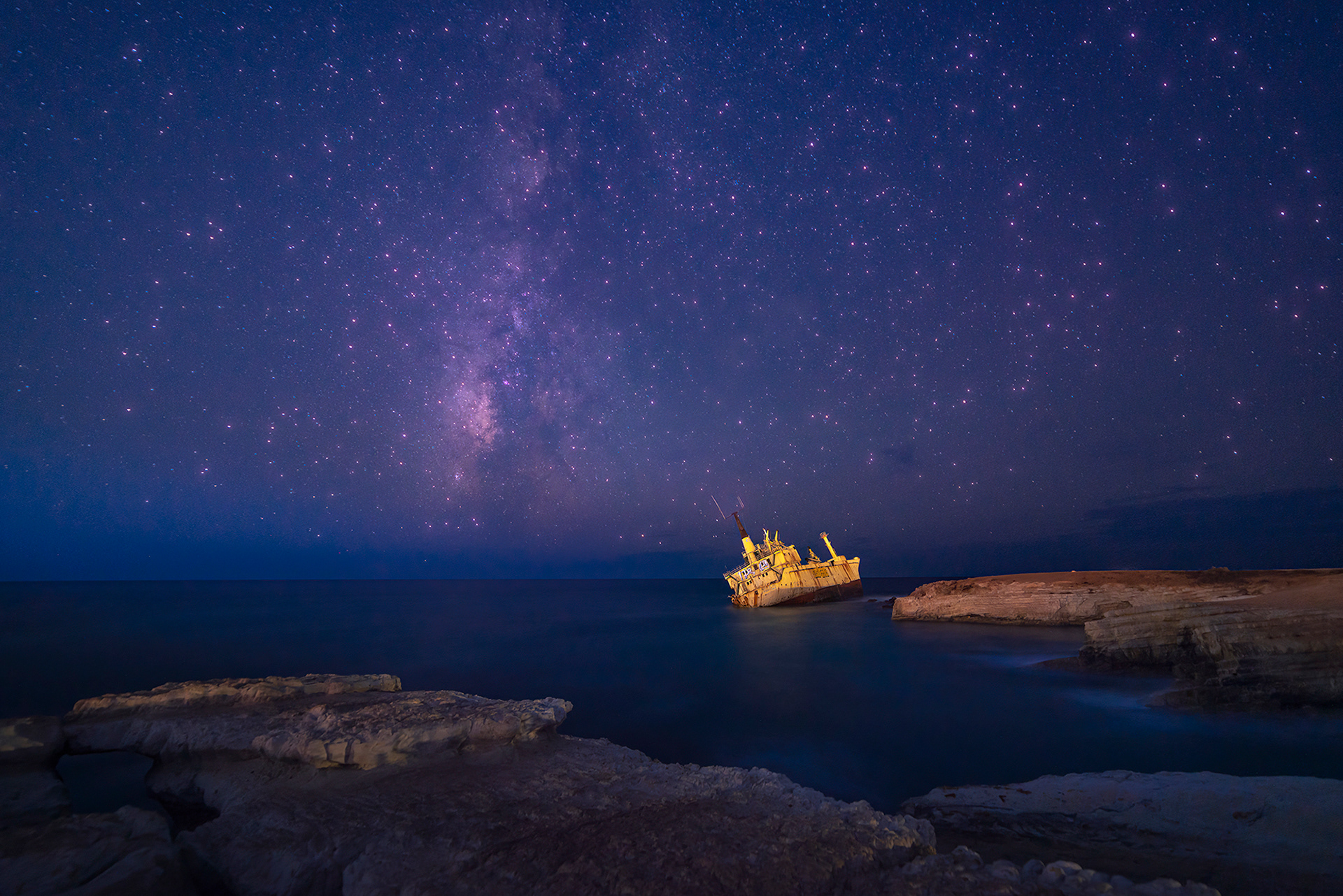 Stranded under the stars, 2022, Paphos, Ciprus