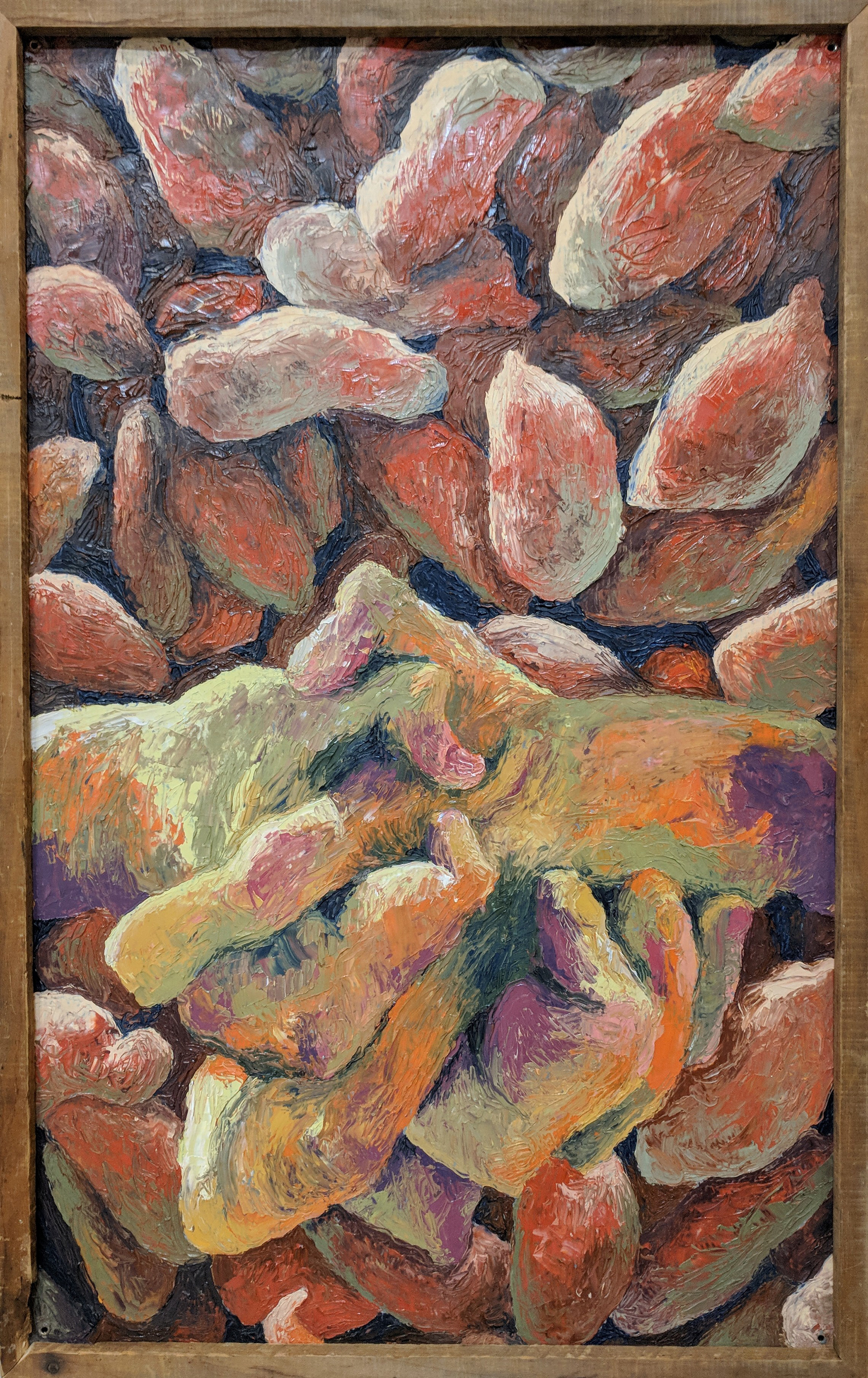 Hand Yams - oil 24"x36"
