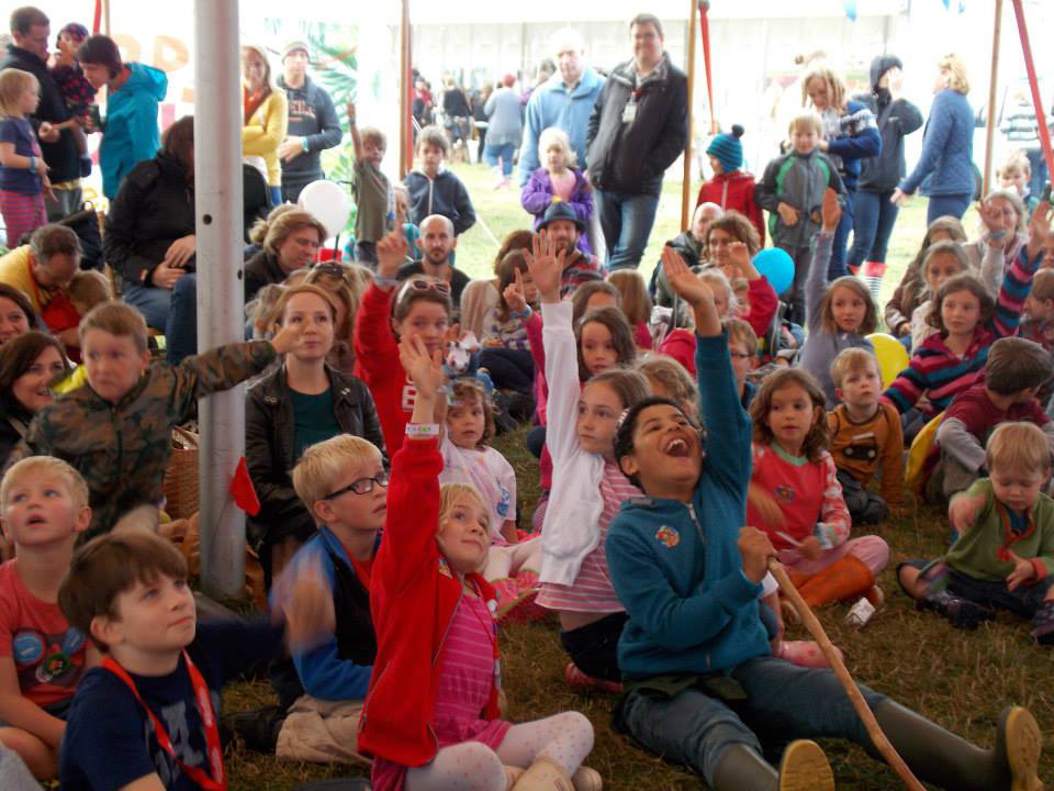 Storytelling at the Big Feastival