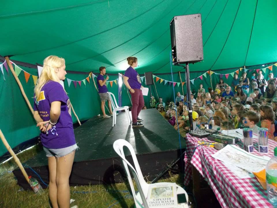 Education sessions at the Wilderness Festival