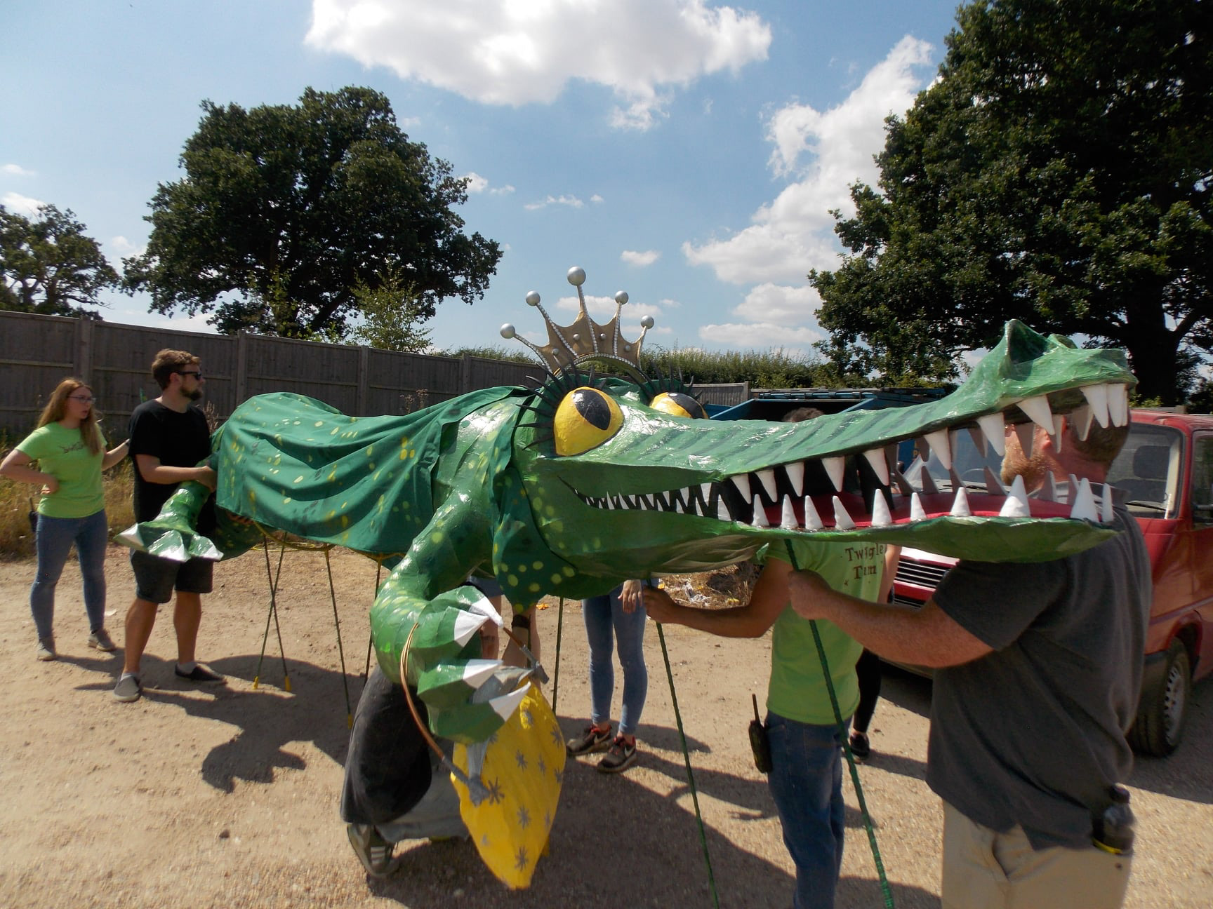 Testing Mildred at Bewilderwood