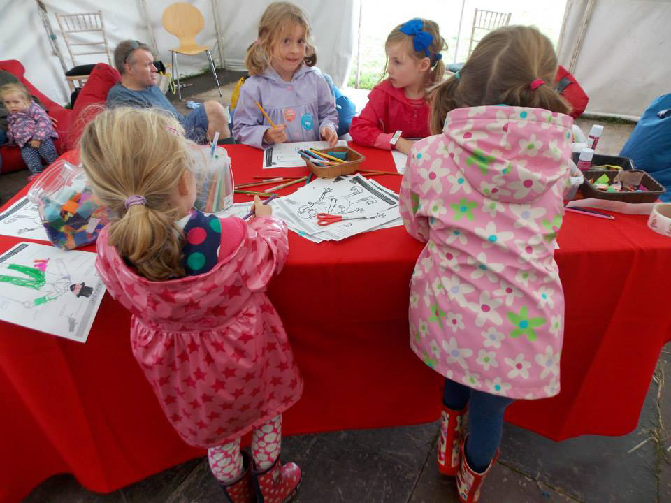 Craft activities at The Big Feastival