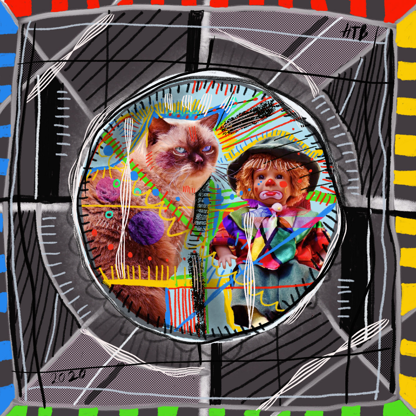 Test Card for London Design Festival Studio Tucktite project