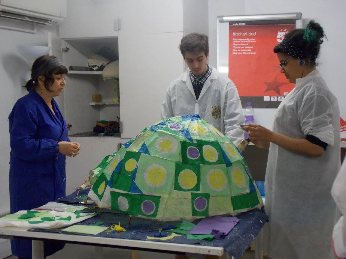 Puppet making at House of Illustration