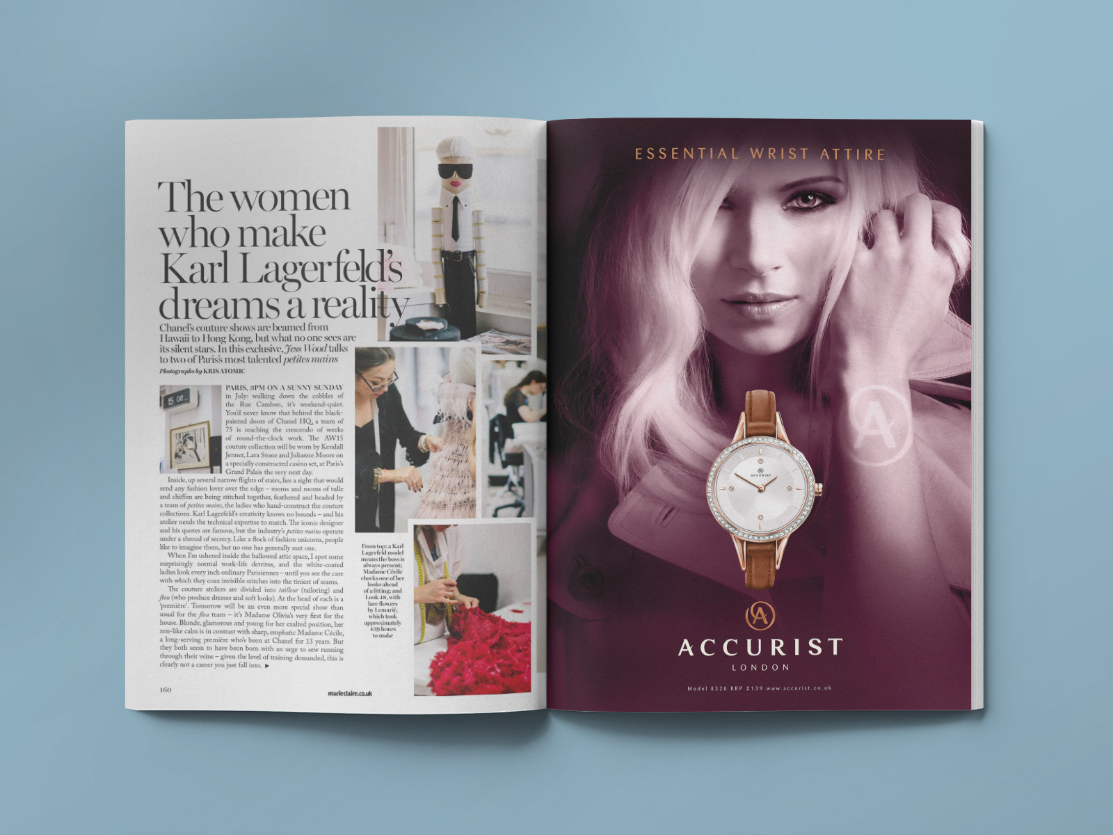 The campaign also included extensive magazine advertising throughout Q4