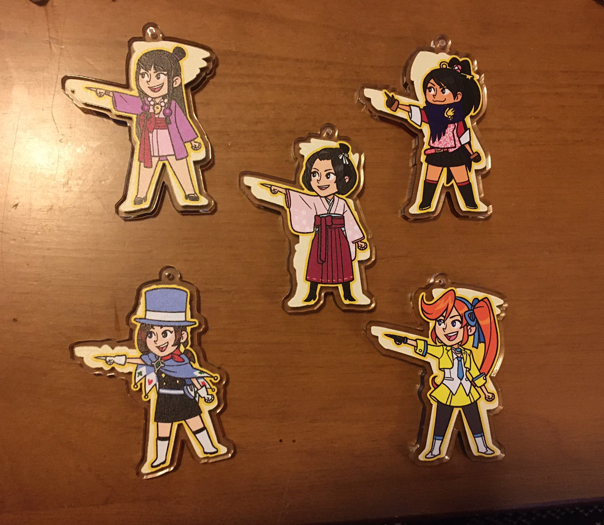 Charms without keychains side 2