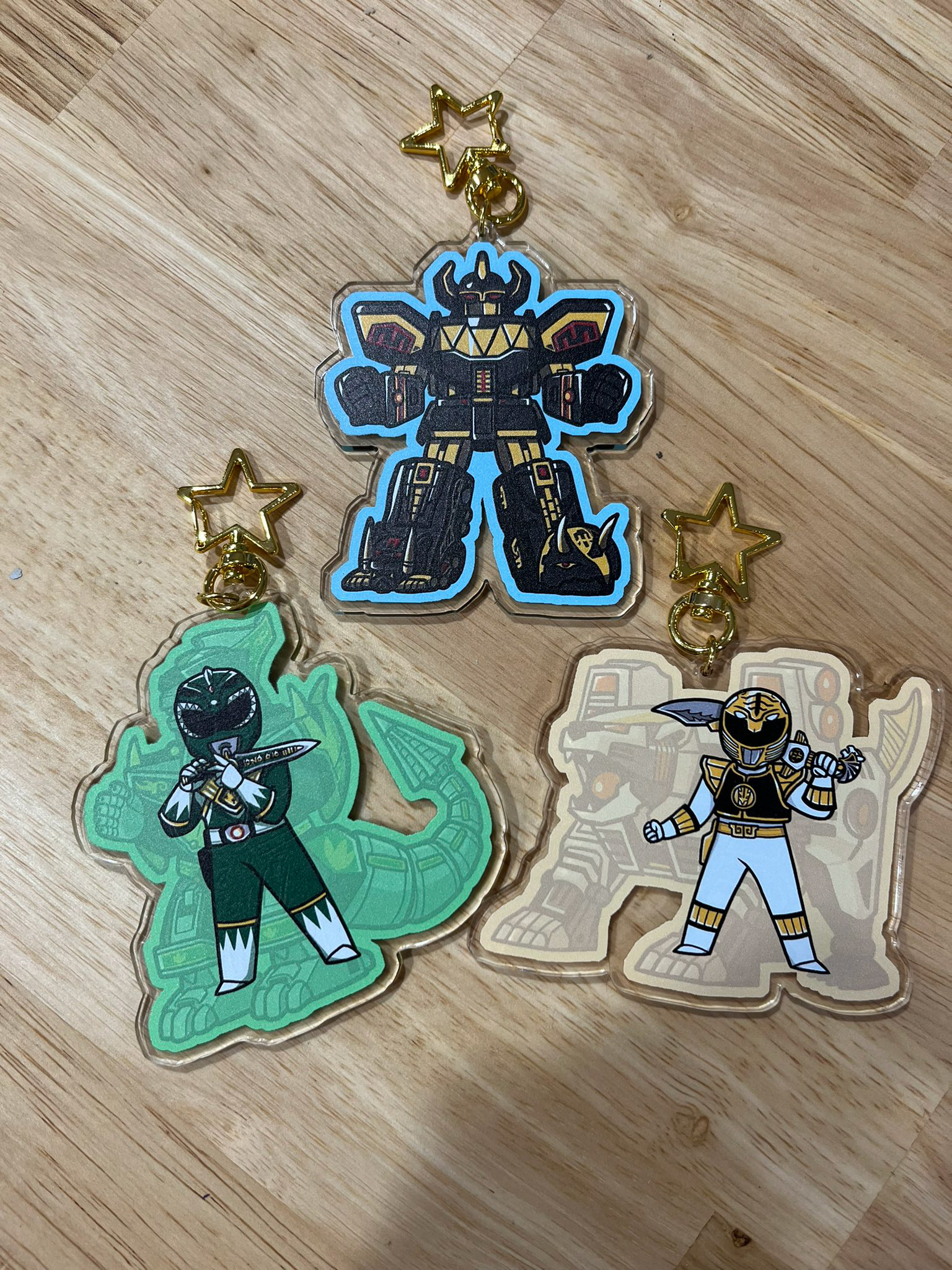 Power Ranger Zord Charms [Back]