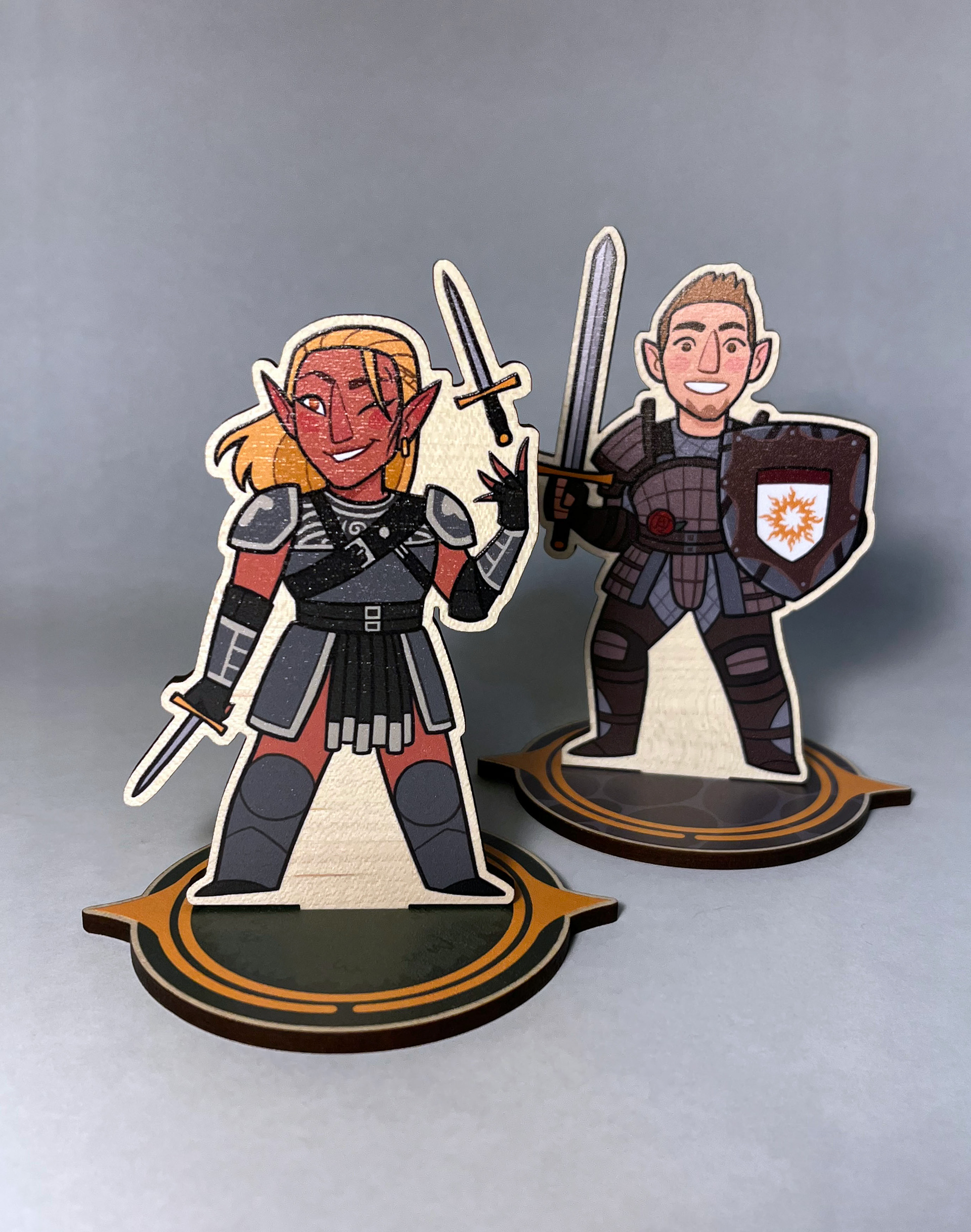 Dragon Age: Origins Wood Standees
